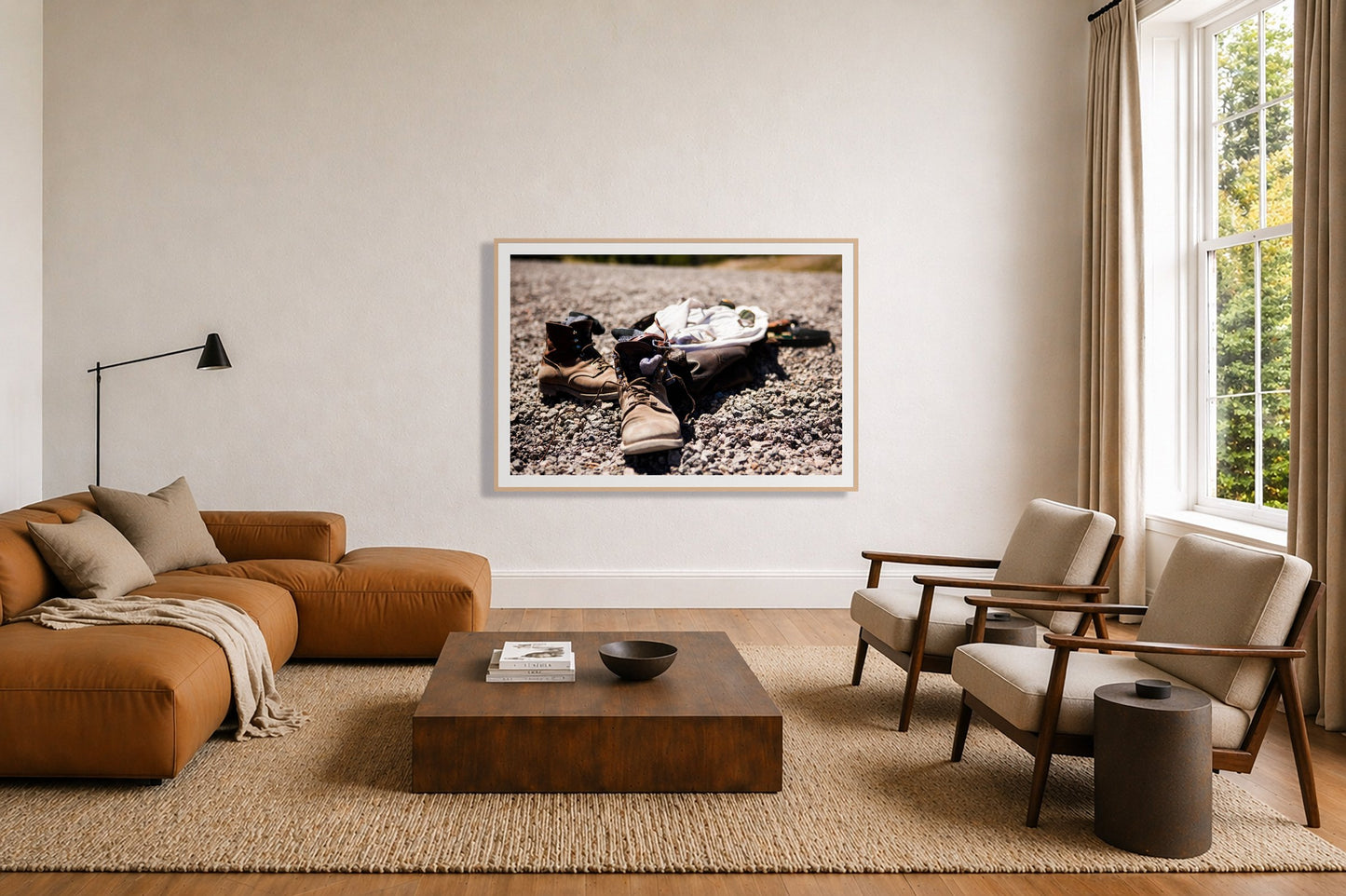 Framed photograph of Cool Off by Dylan Ozanich displayed on a wall