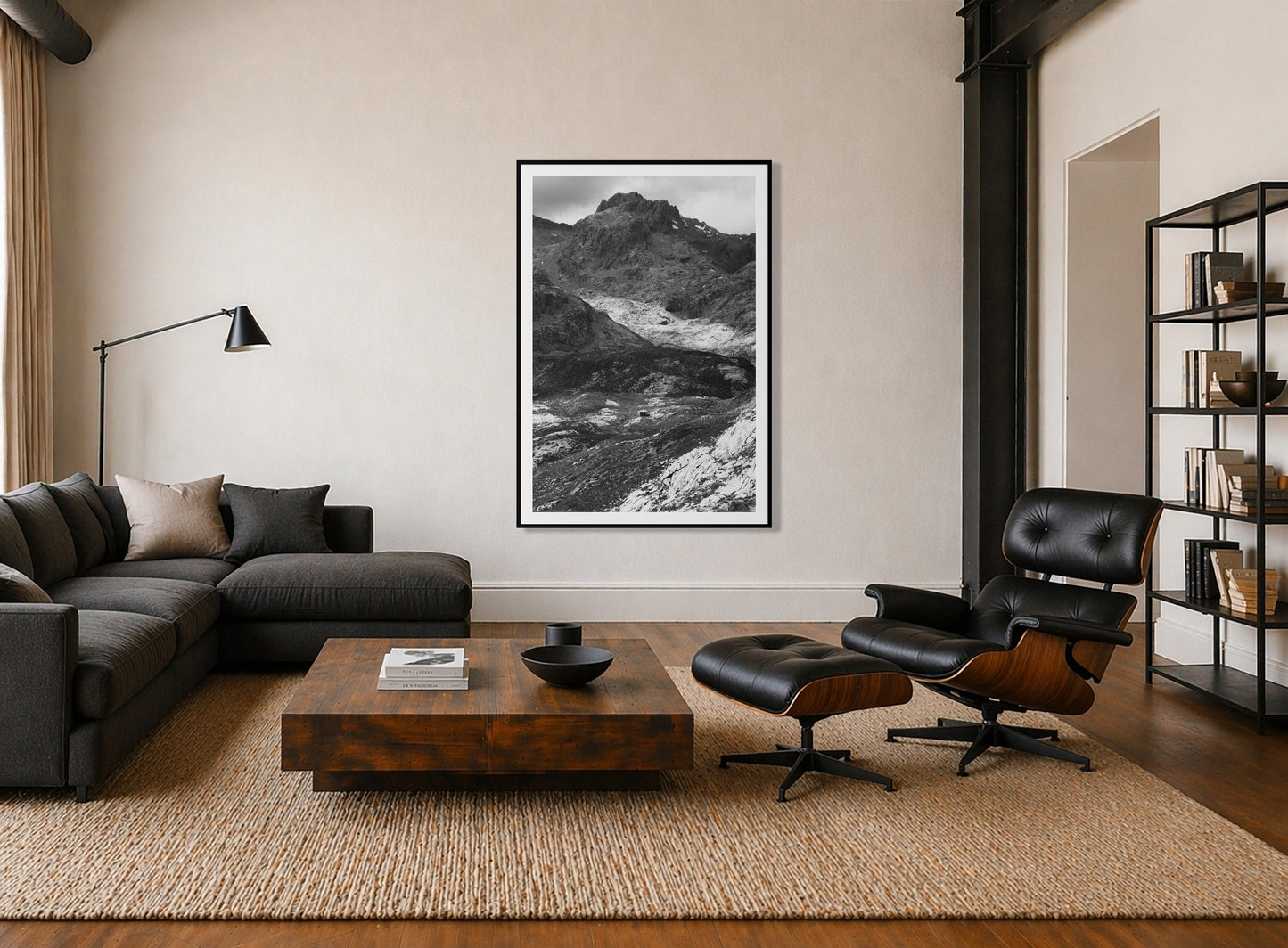 Framed photograph of Isolation by Dylan Ozanich displayed on a wall