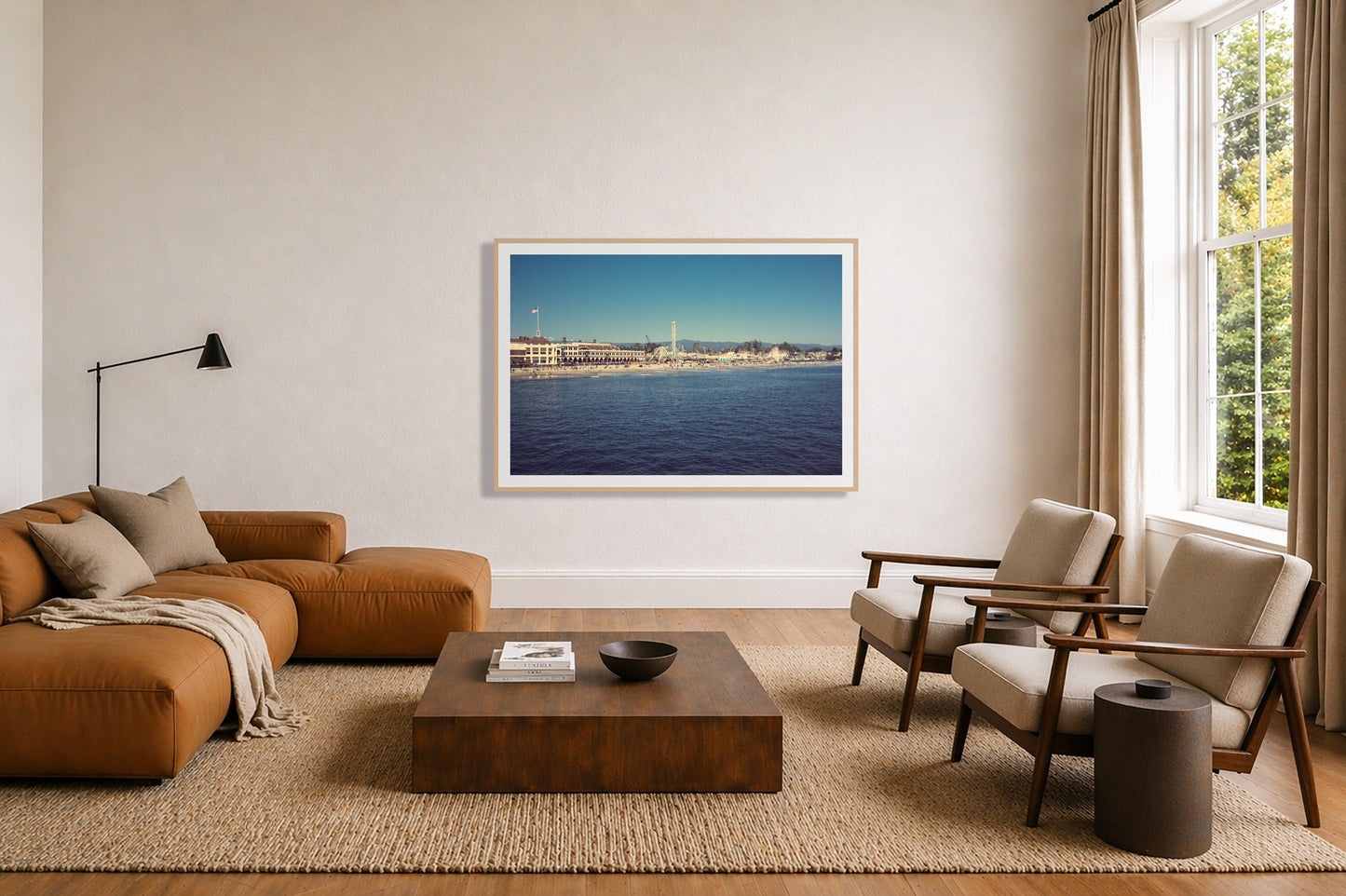 Framed photograph of Summertime In California by Dylan Ozanich displayed on a wall