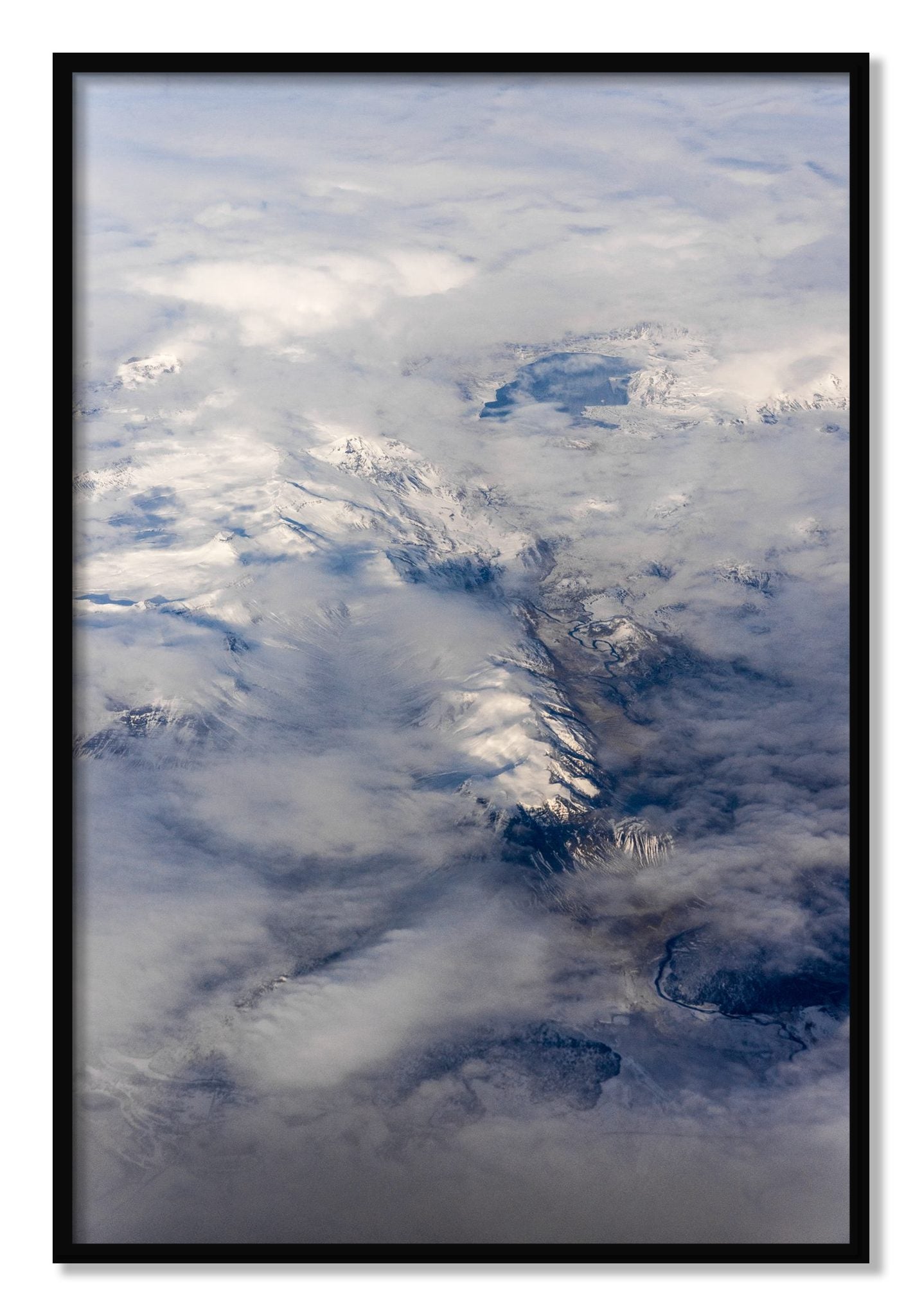 Framed photograph of Above It All by Dylan Ozanich, Black frame, Full Bleed