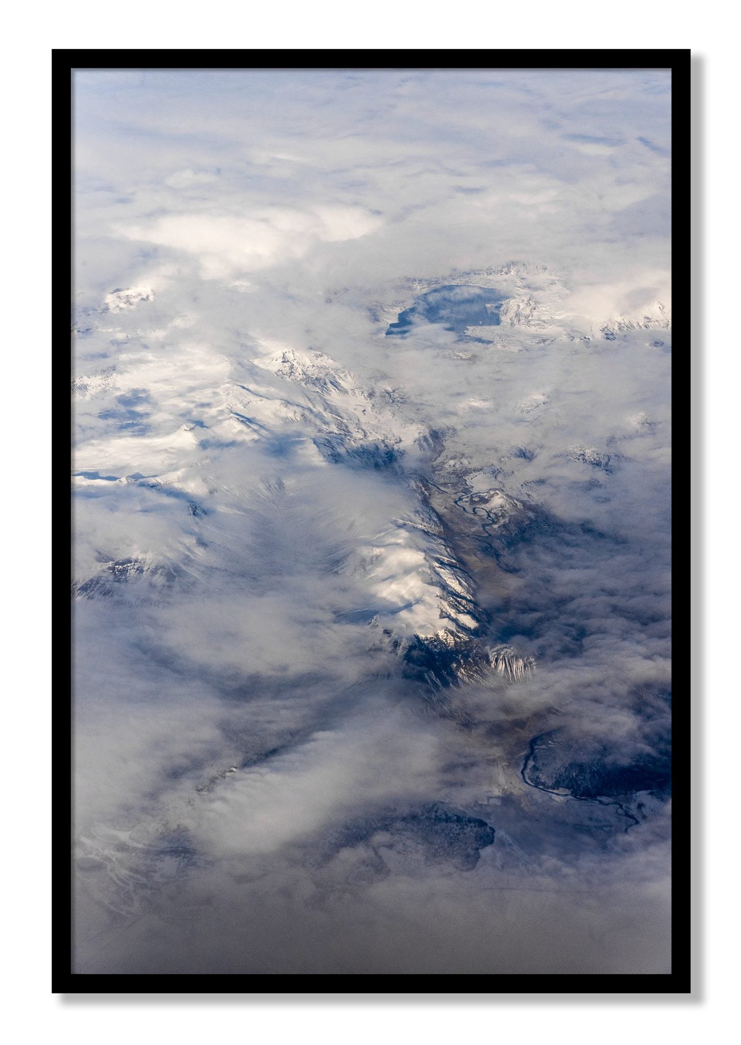 Framed photograph of Above It All by Dylan Ozanich, Black frame, Full Bleed