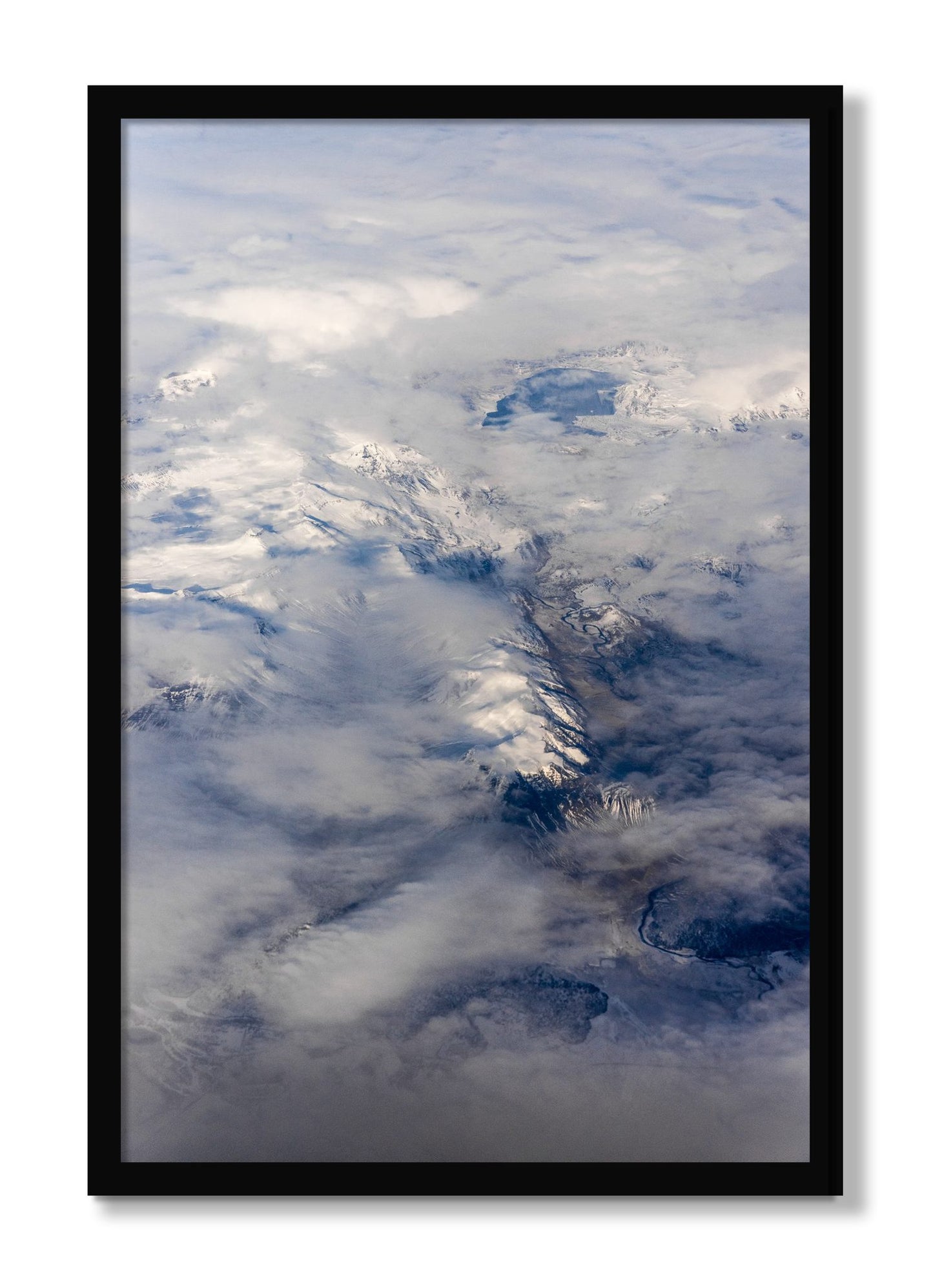 Framed photograph of Above It All by Dylan Ozanich, Black frame, Full Bleed