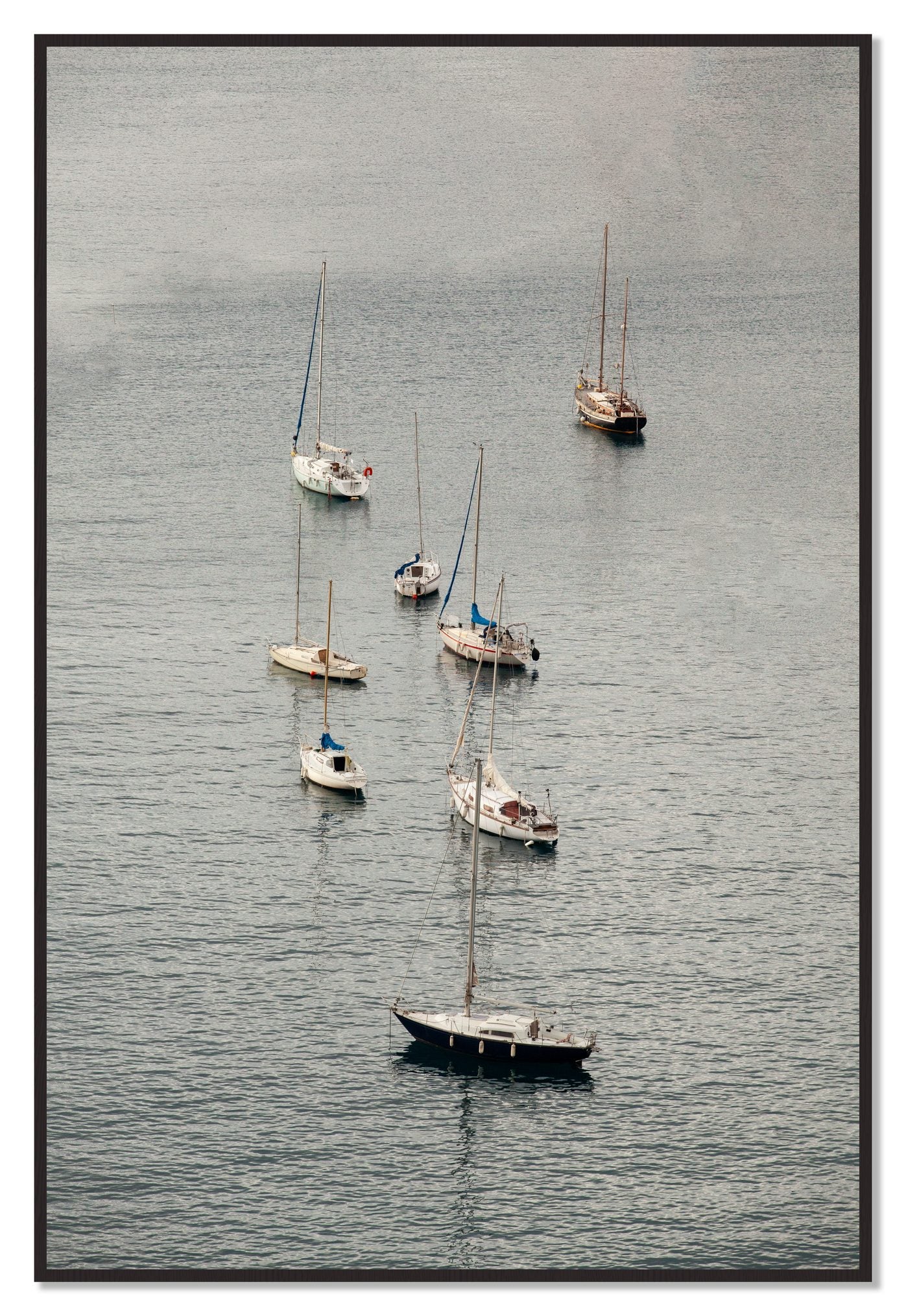 Anchored by Dylan Ozanich, 48×72 Full Bleed Print in a Black Walnut frame