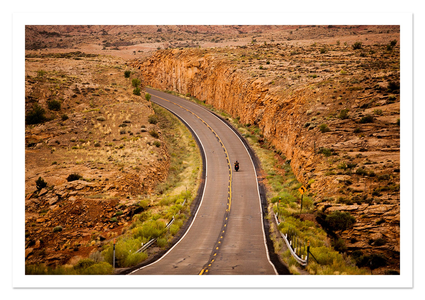 Fine art print of Around The Turn by Dylan Ozanich, unframed