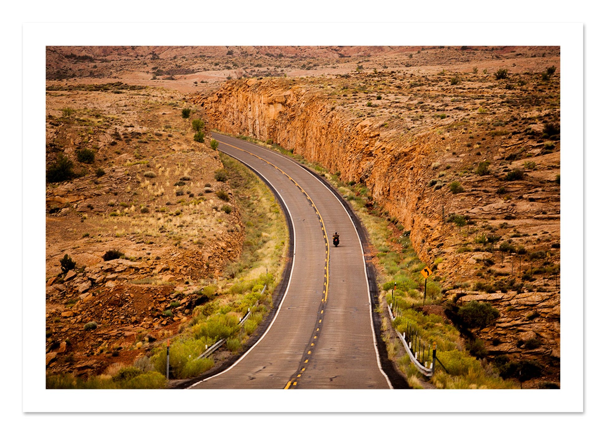 Fine art print of Around The Turn by Dylan Ozanich, unframed