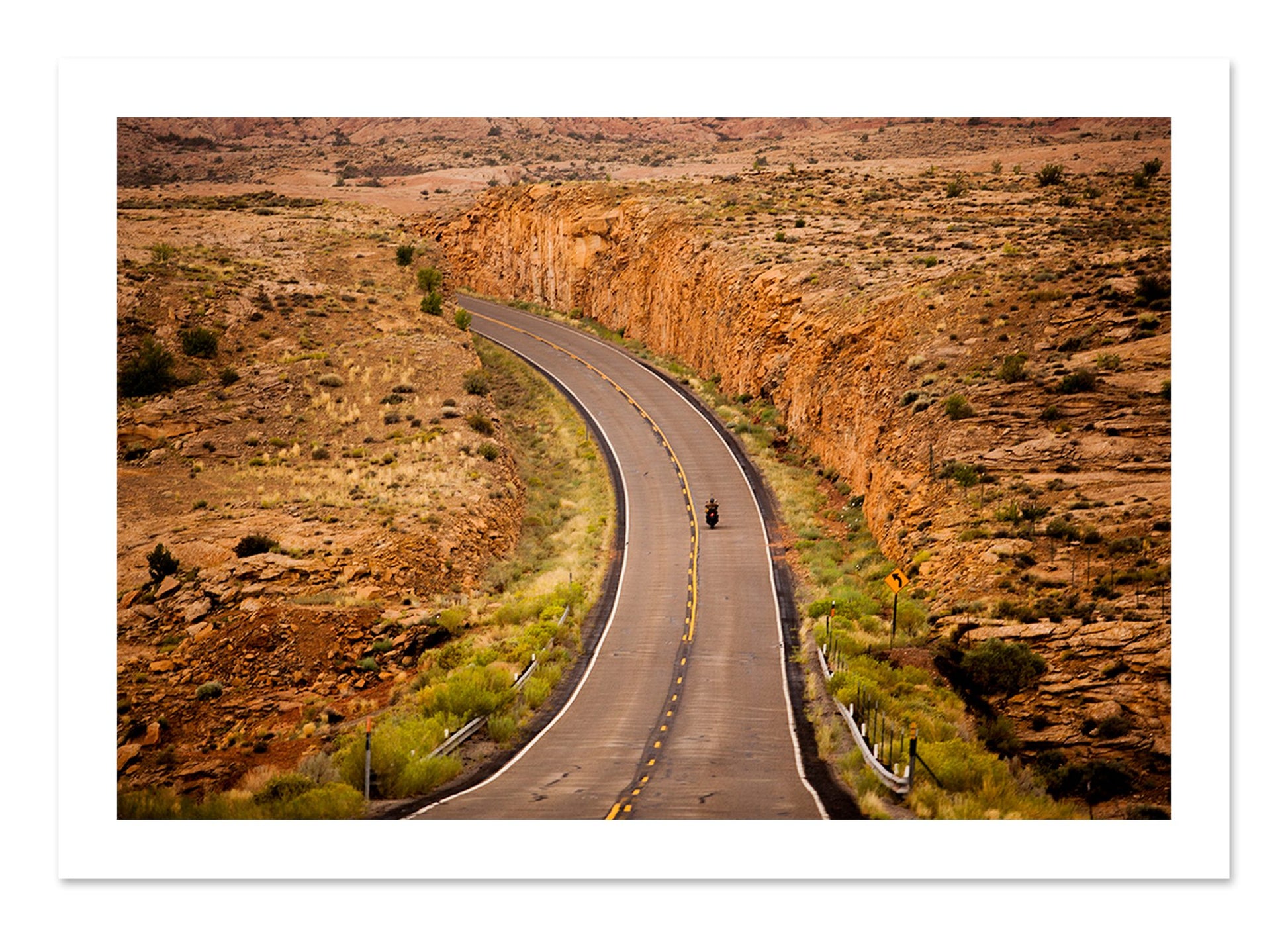 Fine art print of Around The Turn by Dylan Ozanich, unframed