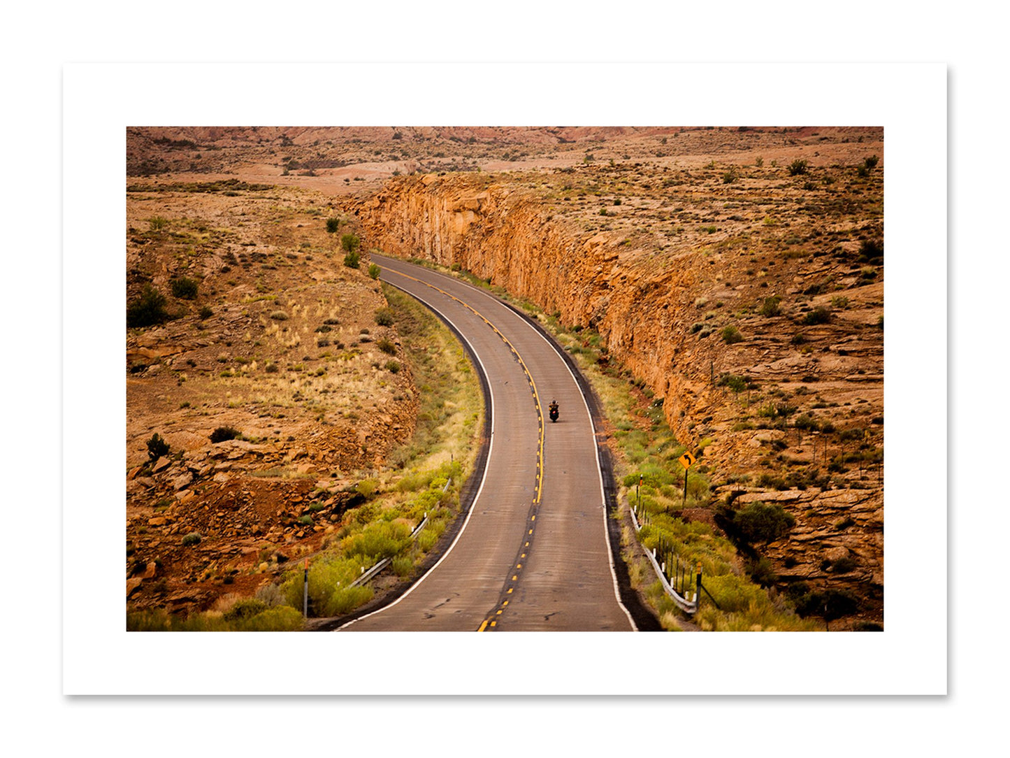 Fine art print of Around The Turn by Dylan Ozanich, unframed