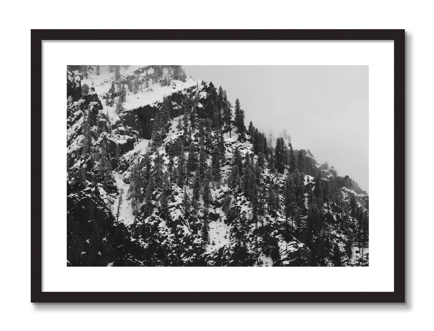Framed photograph of Ascend by Dylan Ozanich, Black frame, Borders