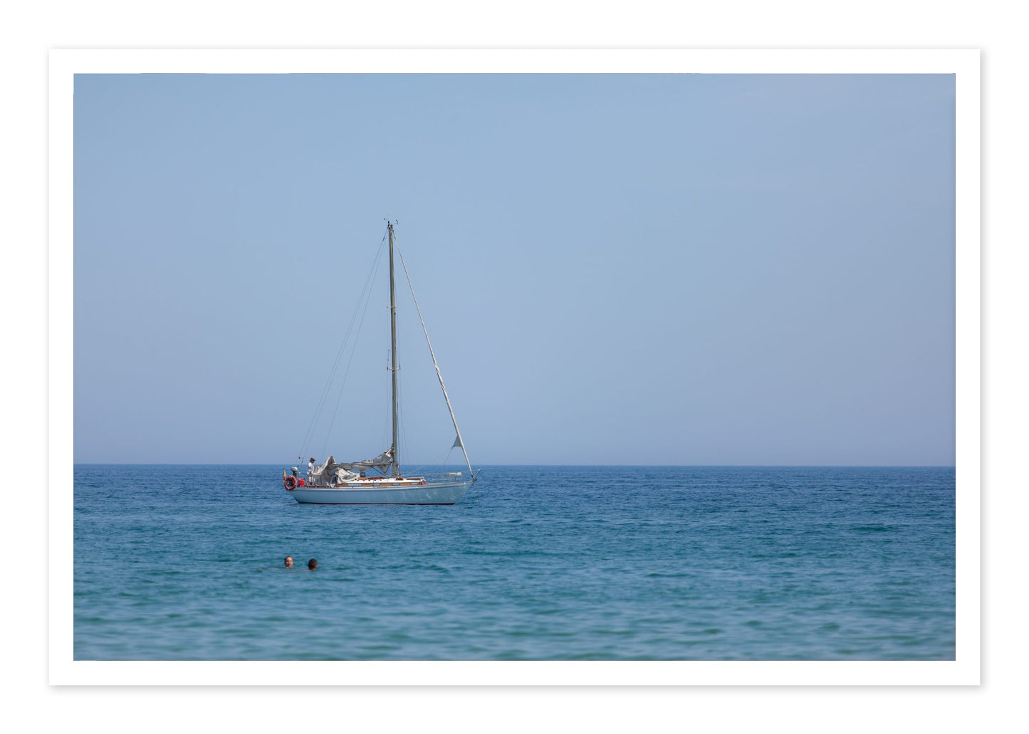 Barcelona Sea by Dylan Ozanich, 48×72 Fine Art Pigment Print on Hahnemühle Cotton Rag Paper, unframed