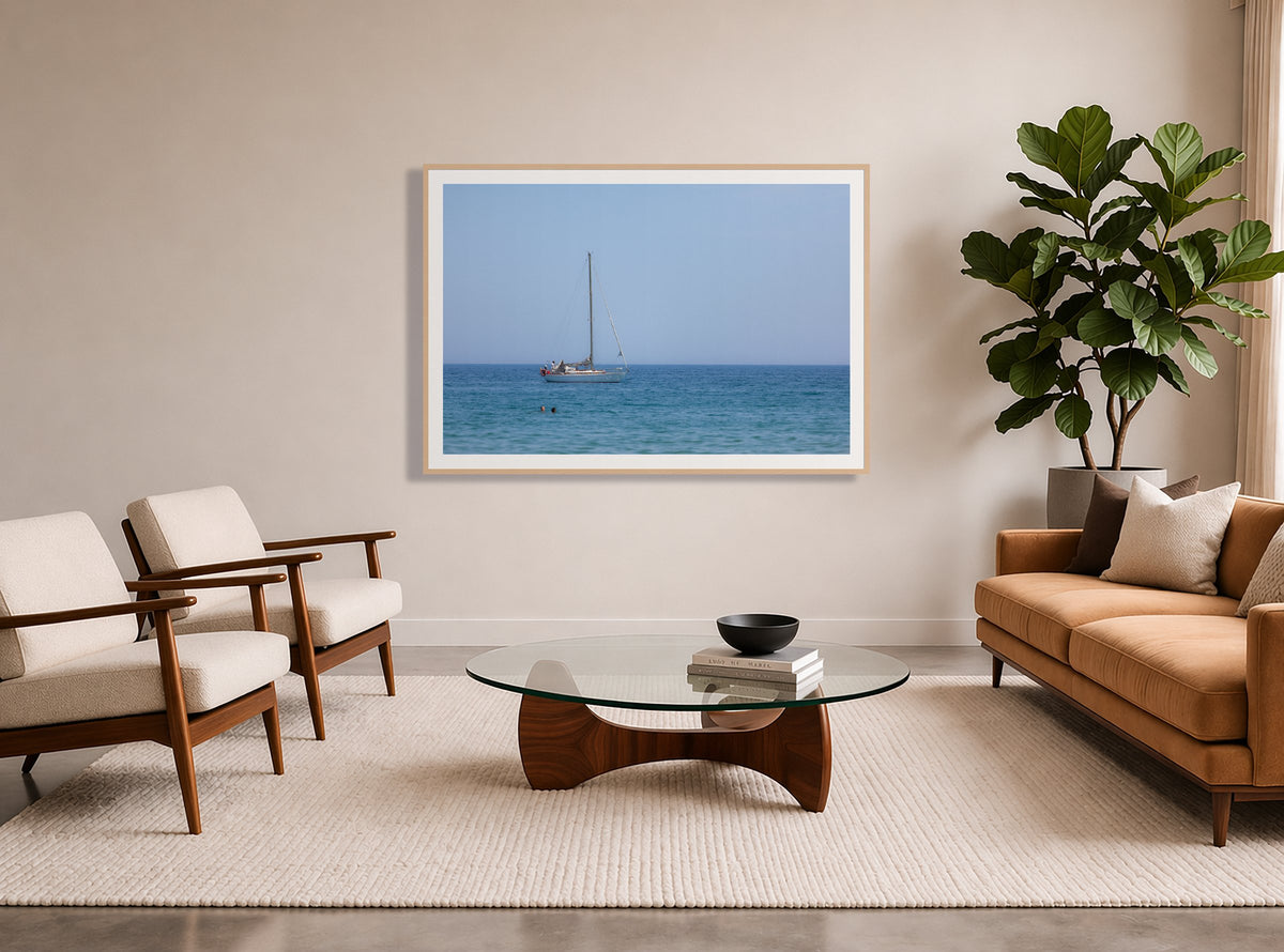 Barcelona Sea in a room
