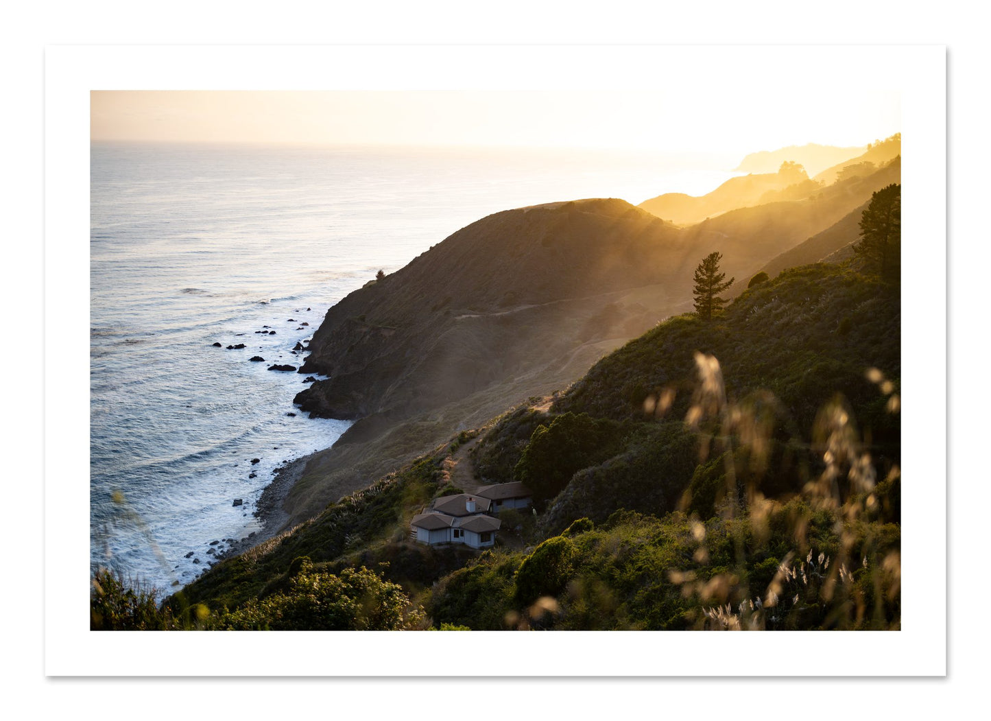 Fine art print of Big Sur Sunset by Dylan Ozanich, unframed