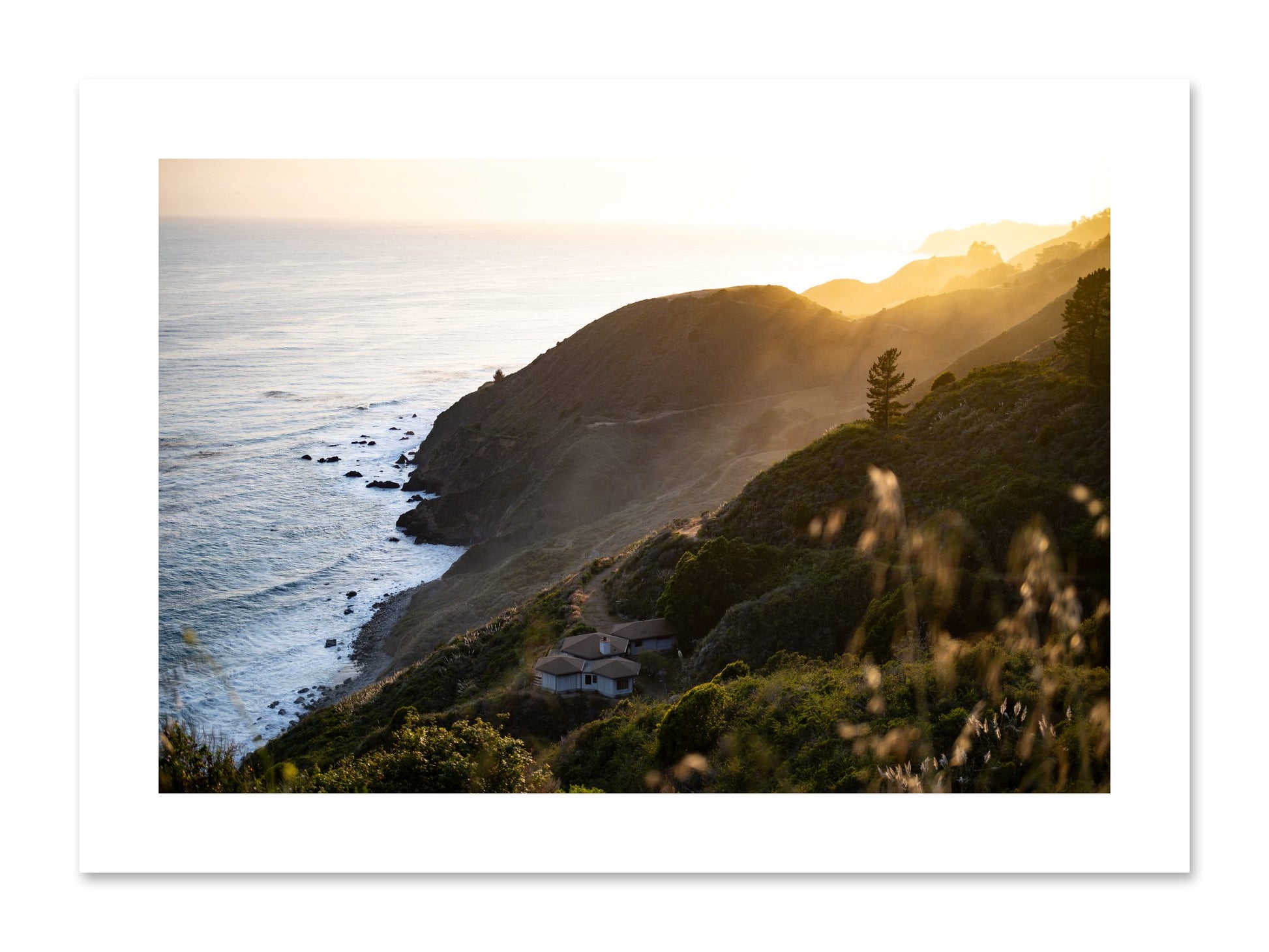 Fine art print of Big Sur Sunset by Dylan Ozanich, unframed