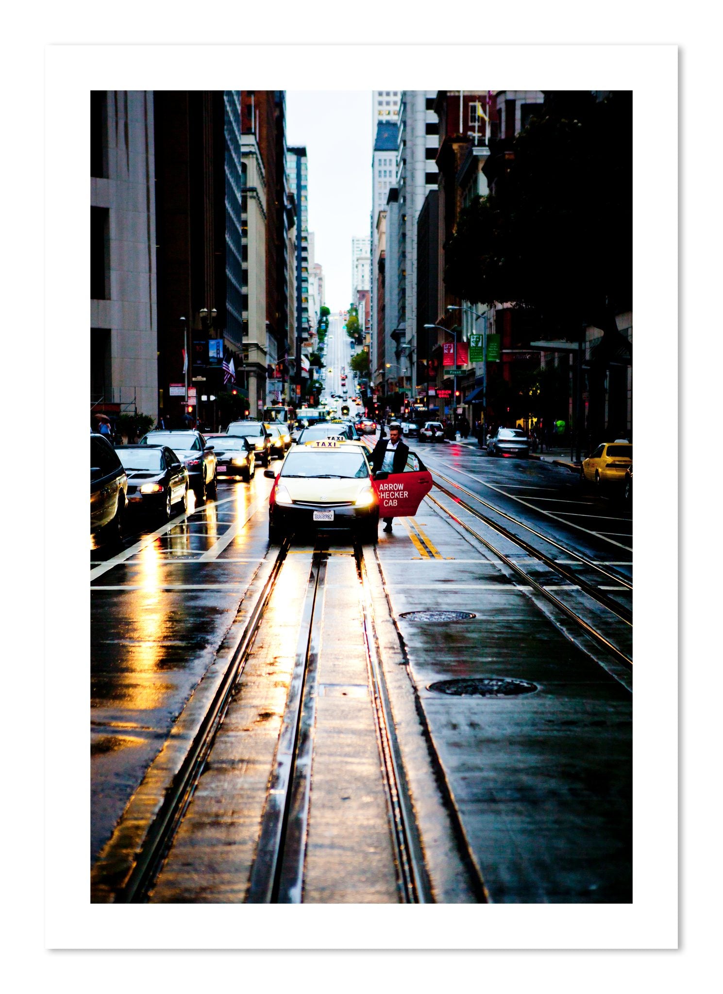 Fine art print of Californa Street by Dylan Ozanich, unframed