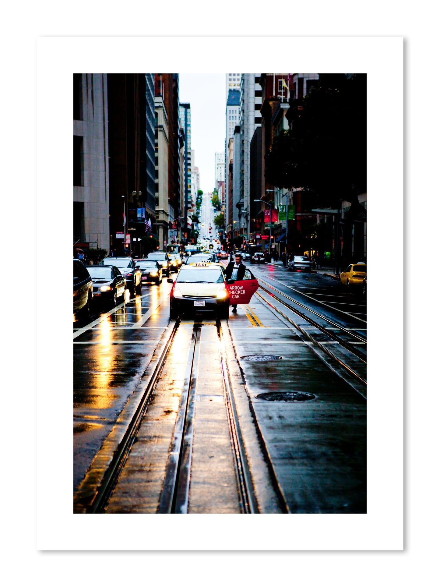 Fine art print of Californa Street by Dylan Ozanich, unframed