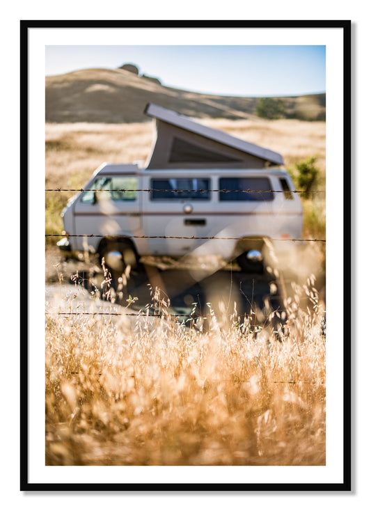 Framed photograph of California Classic by Dylan Ozanich, Black frame, Borders