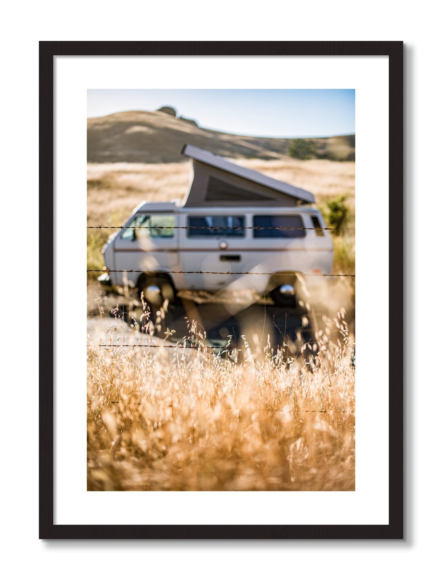 Framed photograph of California Classic by Dylan Ozanich, Black frame, Borders