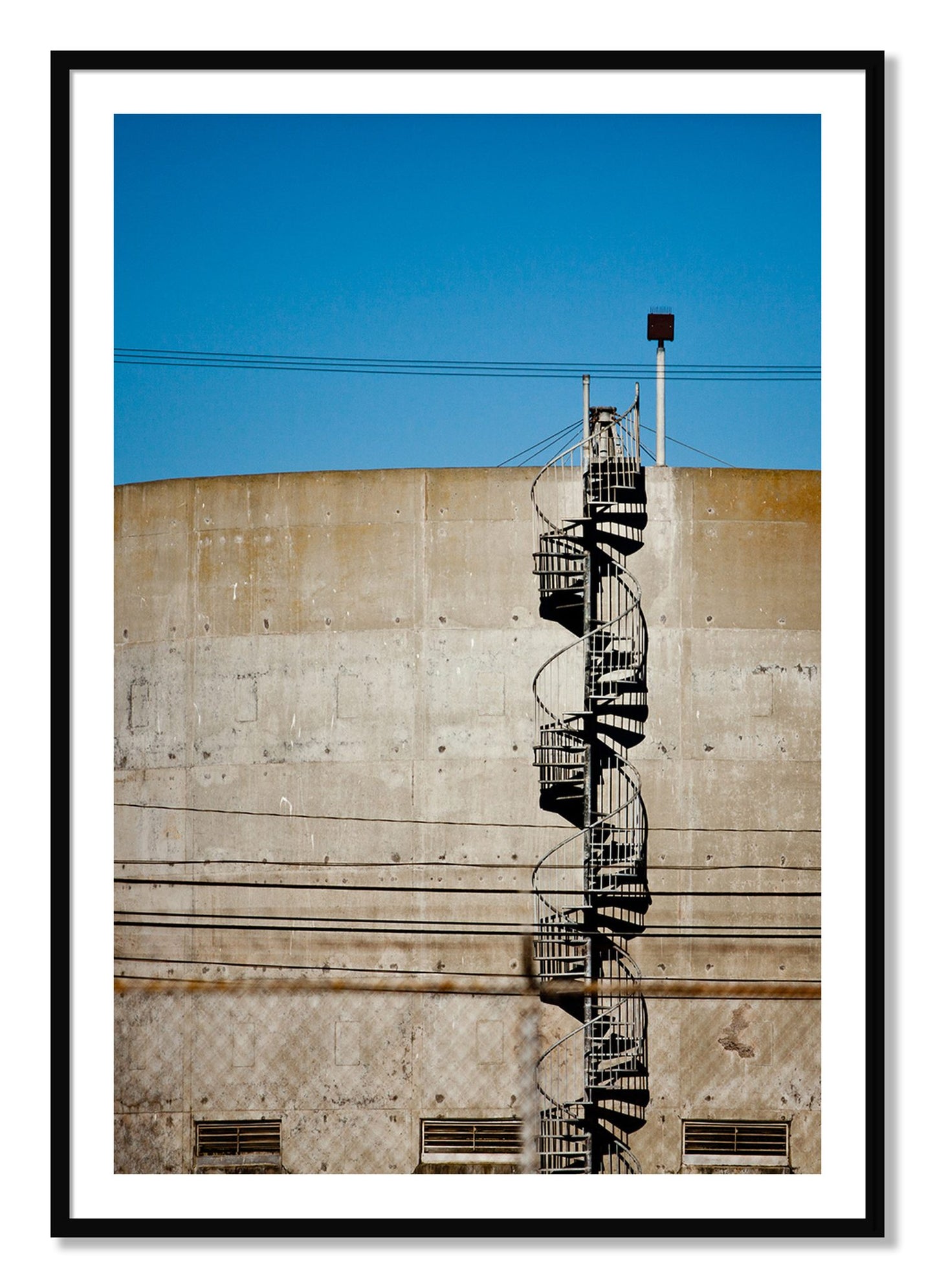 Framed photograph of Climb by Dylan Ozanich, Black frame, Borders
