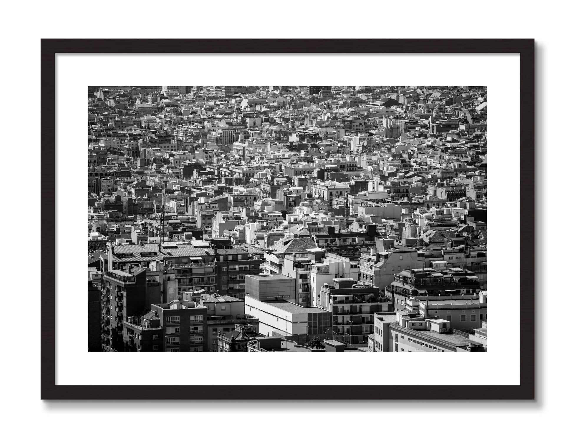 Framed photograph of Coompressed by Dylan Ozanich, Black frame, Borders