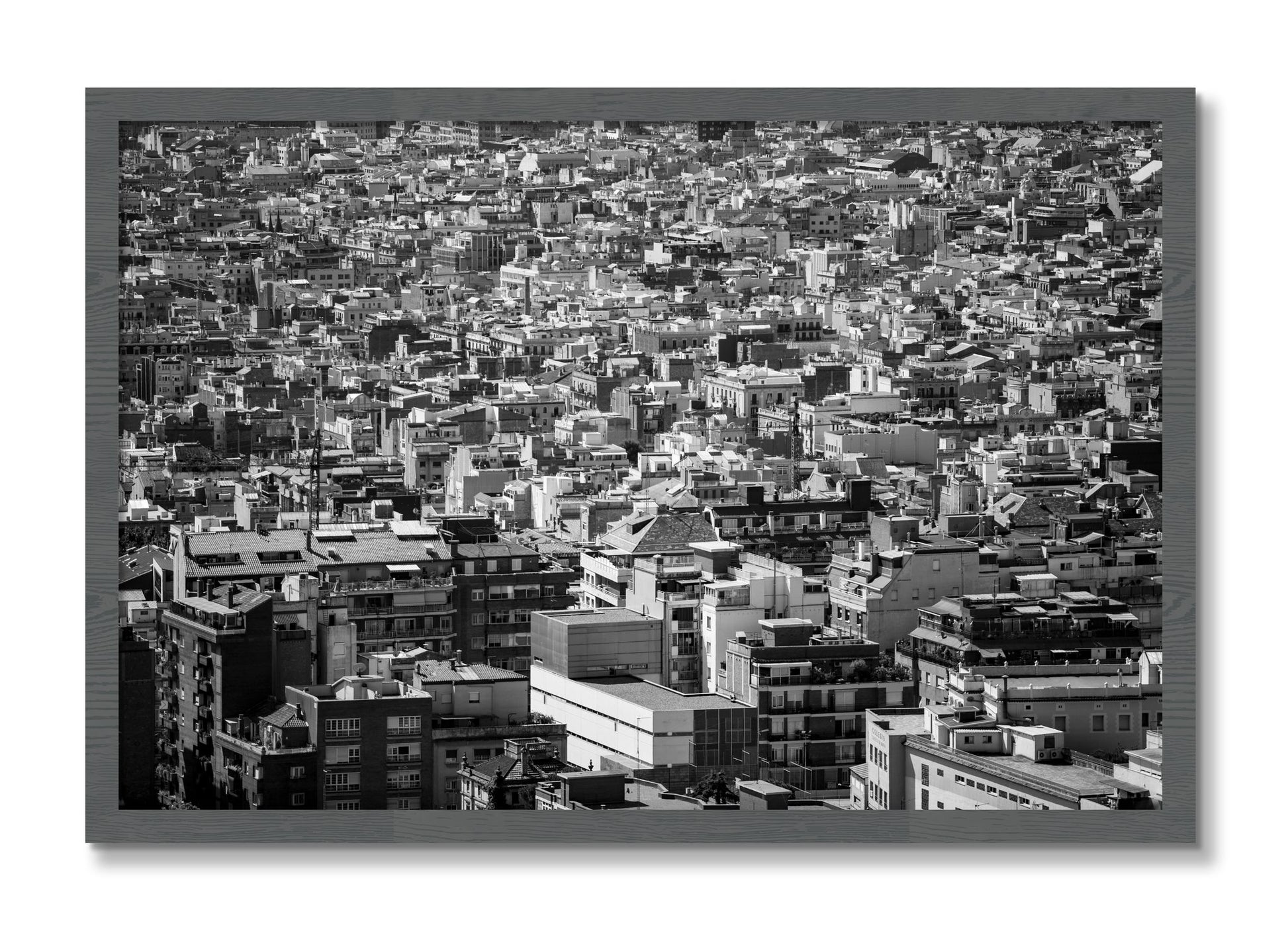 Framed photograph of Coompressed by Dylan Ozanich, Grey frame, Full Bleed