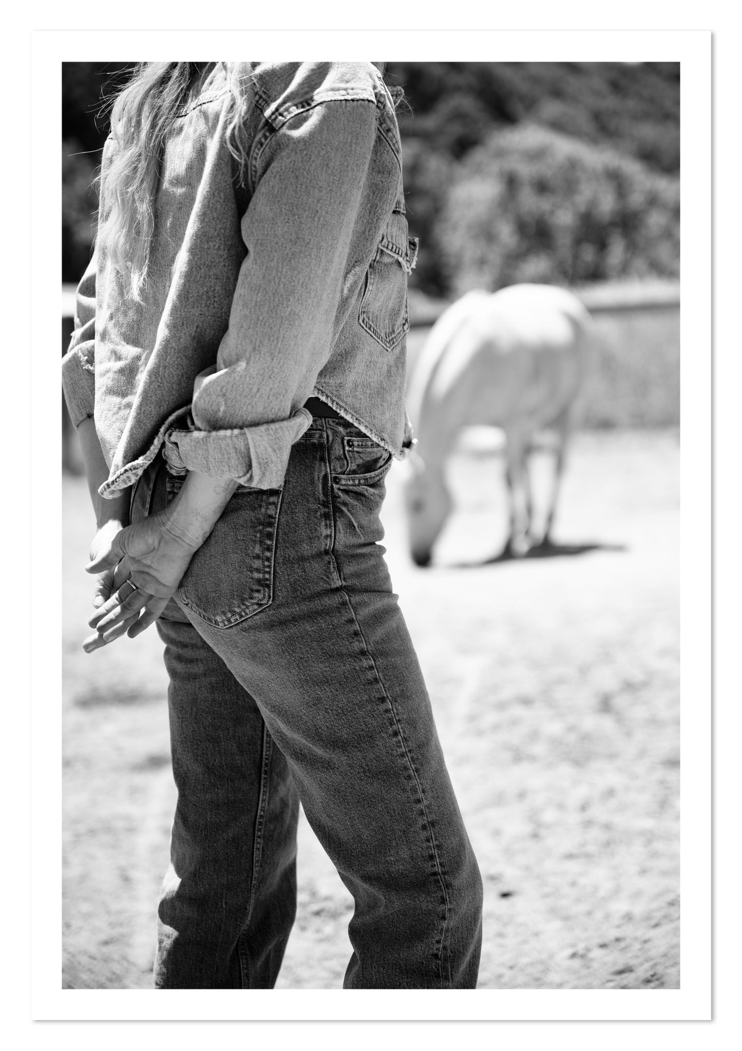 Fine art print of Cowgirl by Dylan Ozanich, unframed