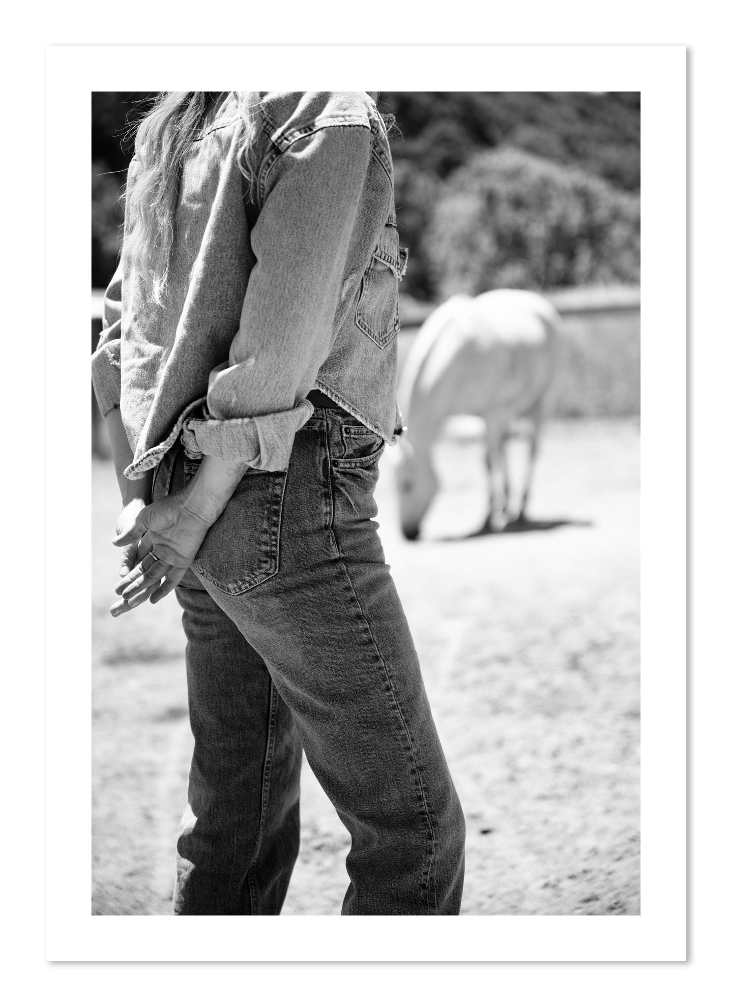Fine art print of Cowgirl by Dylan Ozanich, unframed