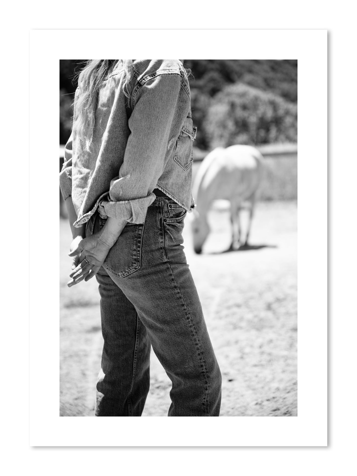 Fine art print of Cowgirl by Dylan Ozanich, unframed