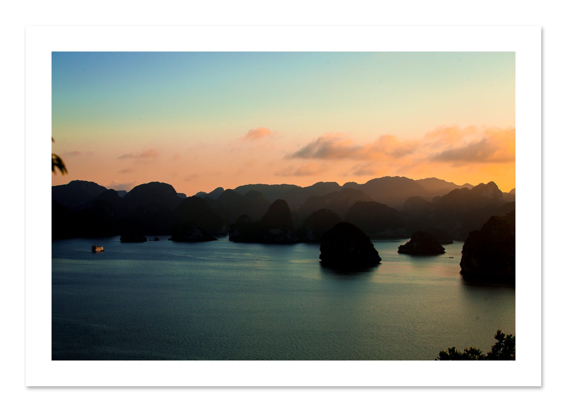 Fine art print of Dusk At Sea by Dylan Ozanich, unframed