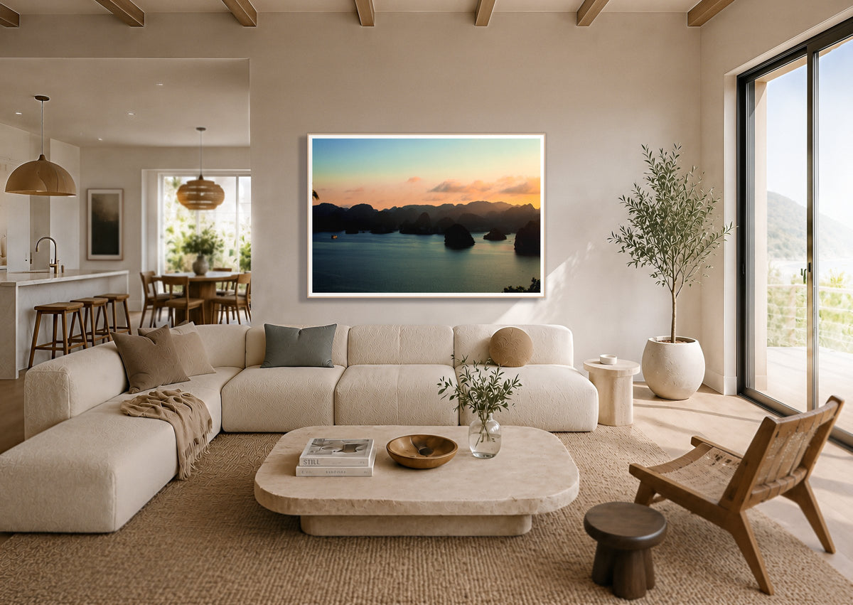 Dusk At Sea in a room