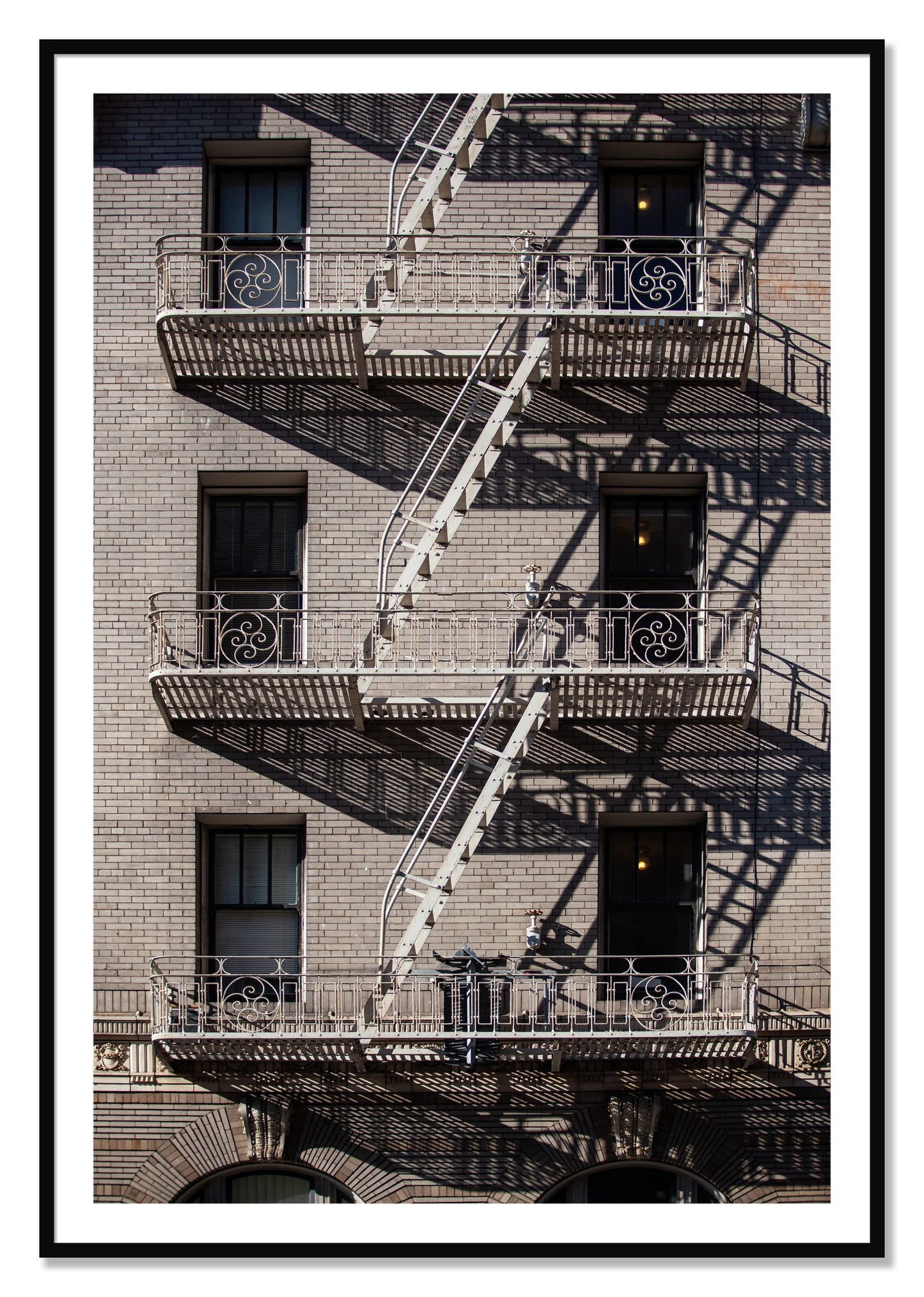 Framed photograph of Escape by Dylan Ozanich, Black frame, Borders