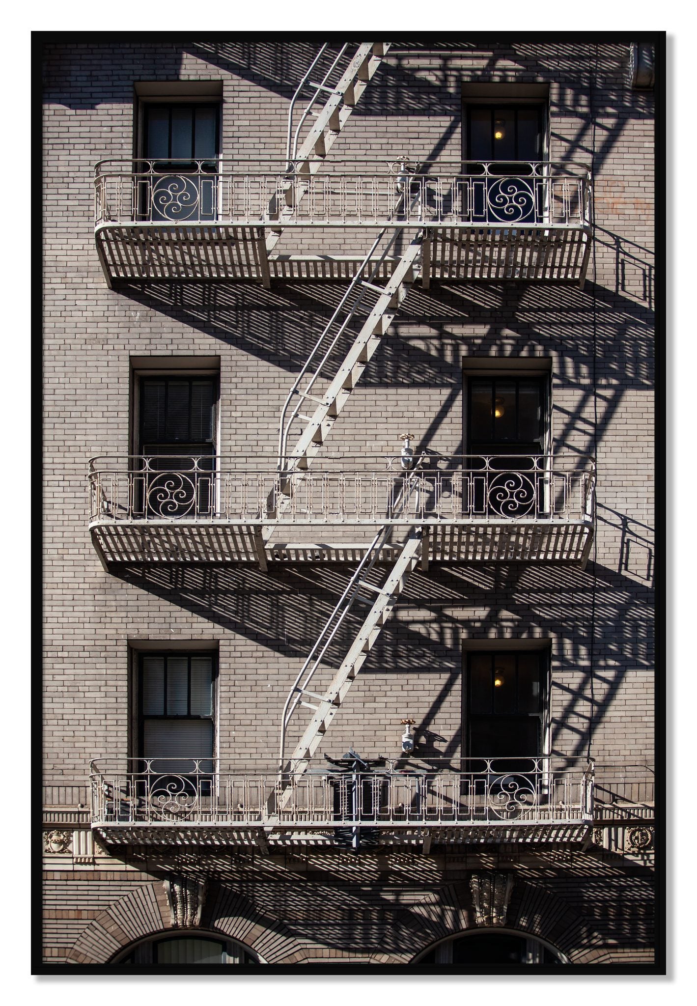 Framed photograph of Escape by Dylan Ozanich, Black frame, Full Bleed