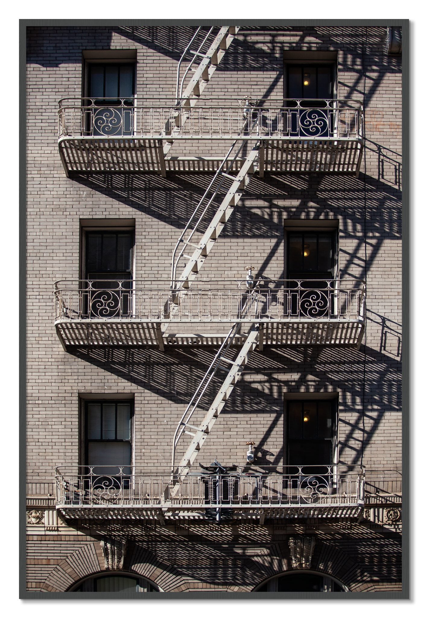 Framed photograph of Escape by Dylan Ozanich, Grey frame, Full Bleed