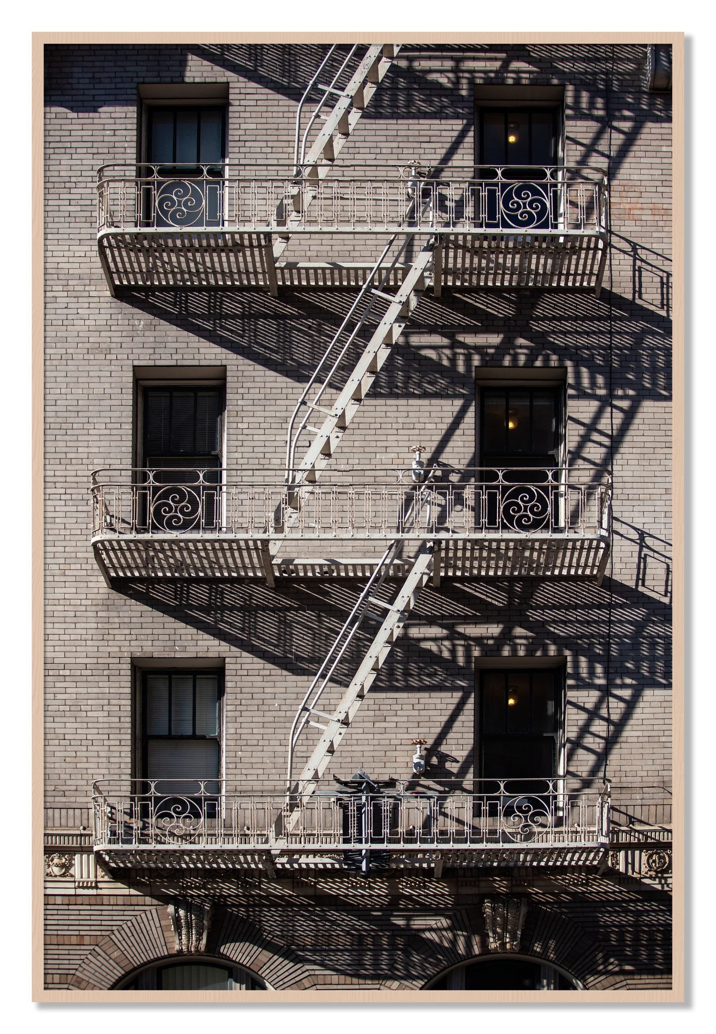 Framed photograph of Escape by Dylan Ozanich, Maple frame, Full Bleed