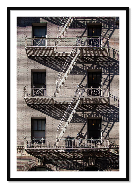 Framed photograph of Escape by Dylan Ozanich, Black frame, Borders