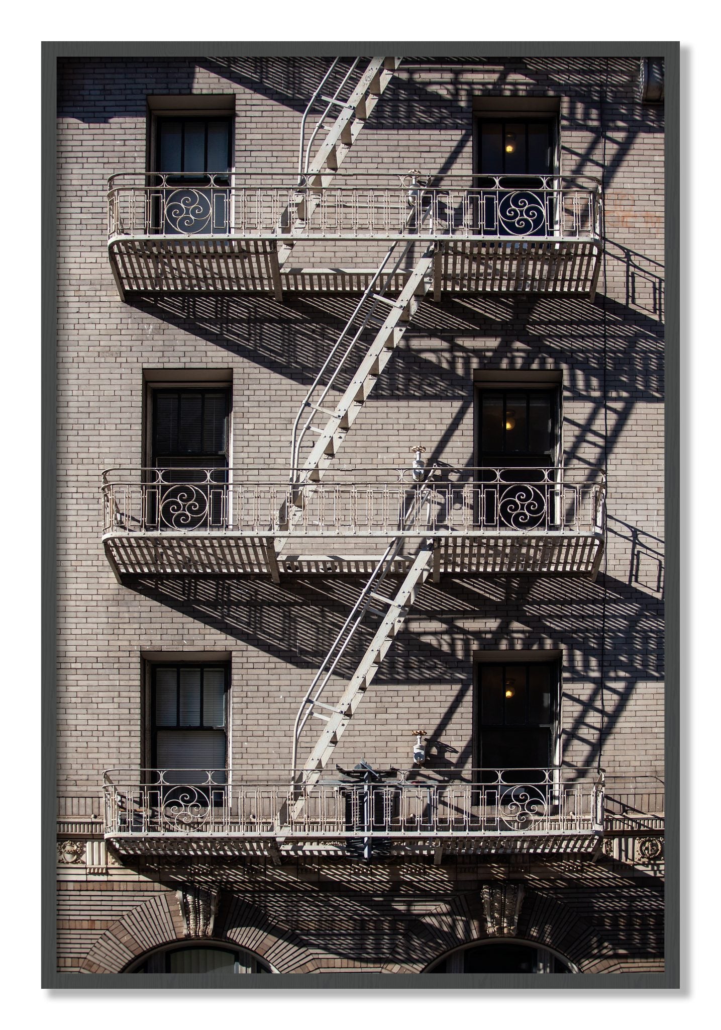 Framed photograph of Escape by Dylan Ozanich, Grey frame, Full Bleed