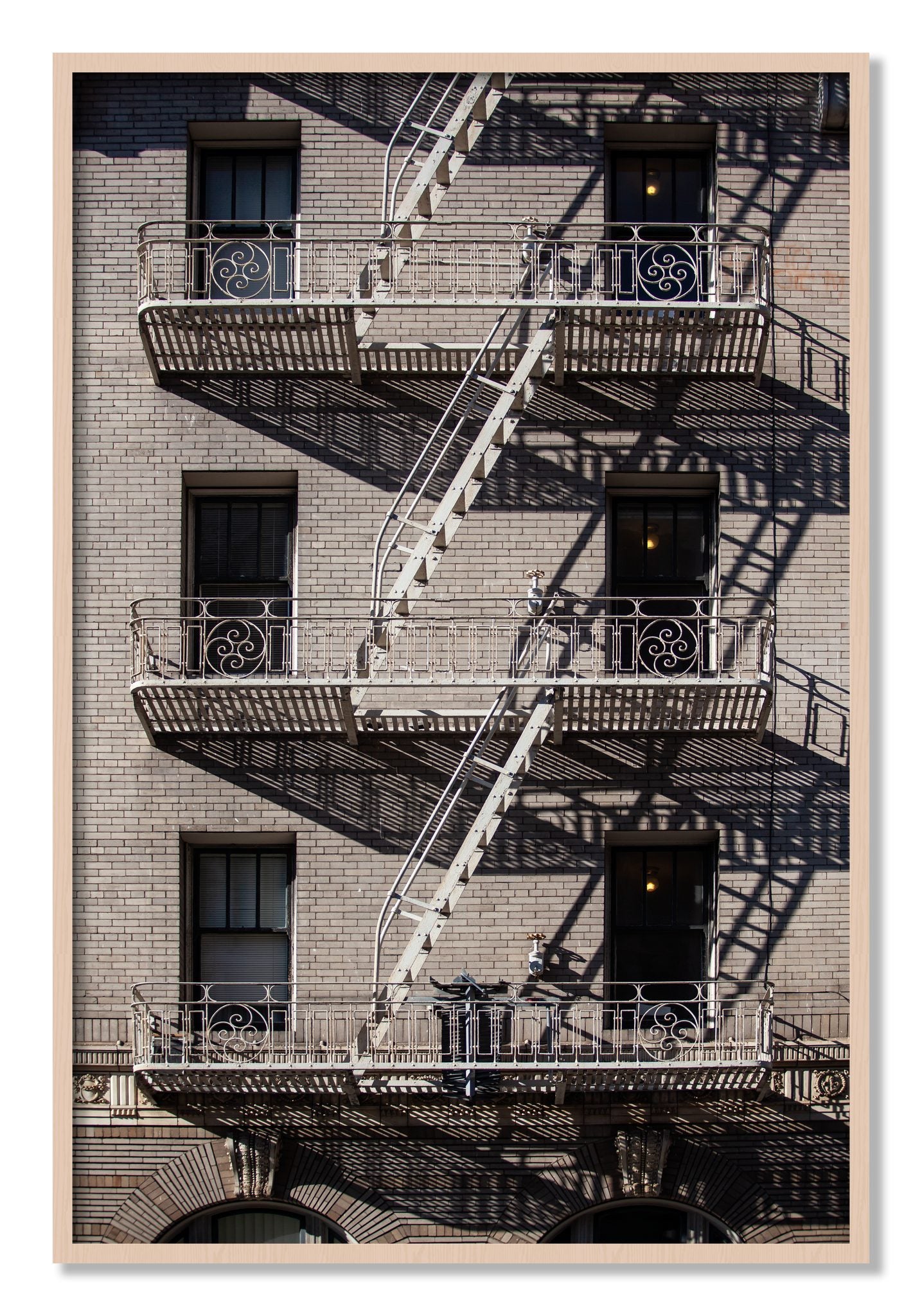 Framed photograph of Escape by Dylan Ozanich, Maple frame, Full Bleed