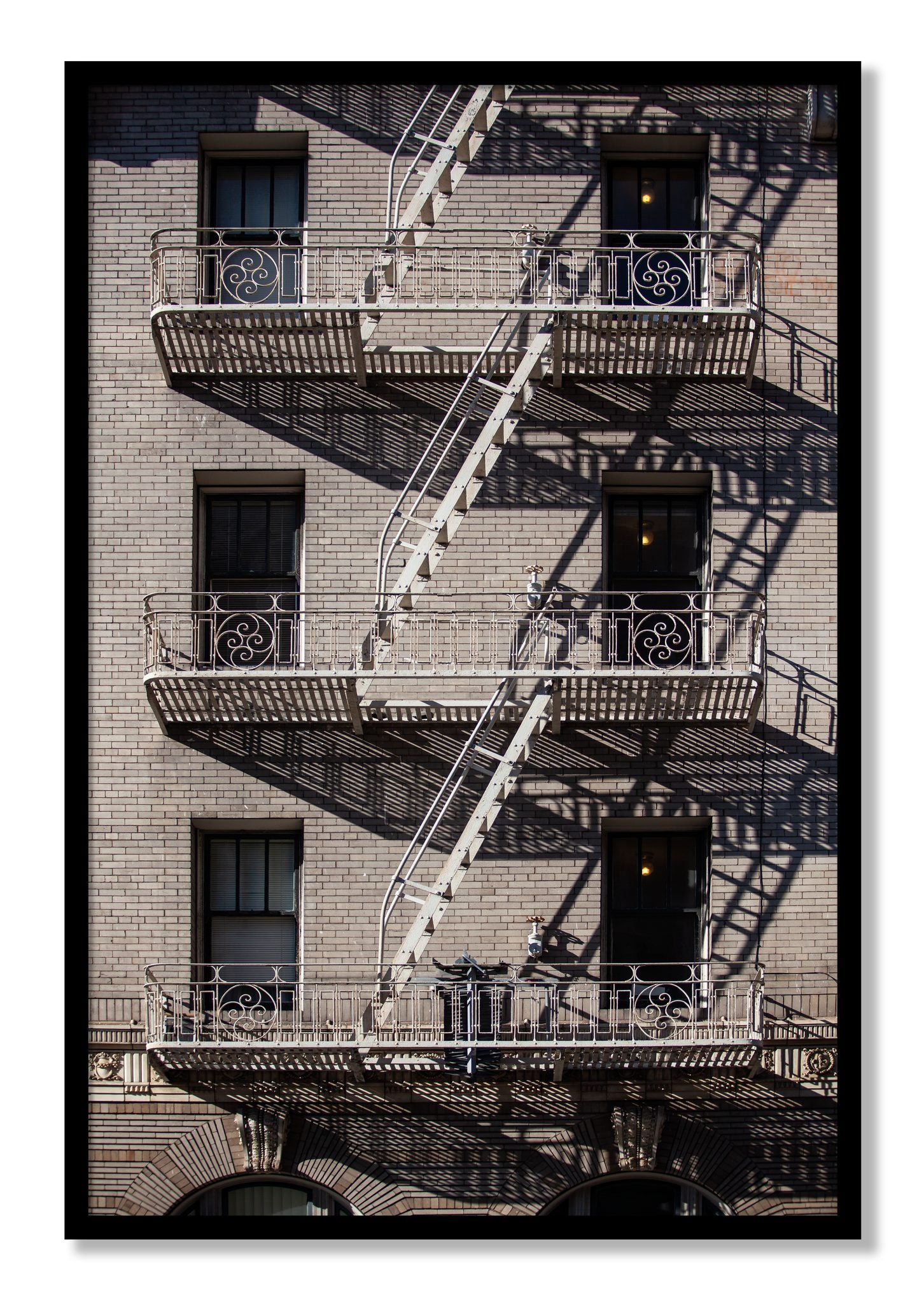 Framed photograph of Escape by Dylan Ozanich, Black frame, Full Bleed