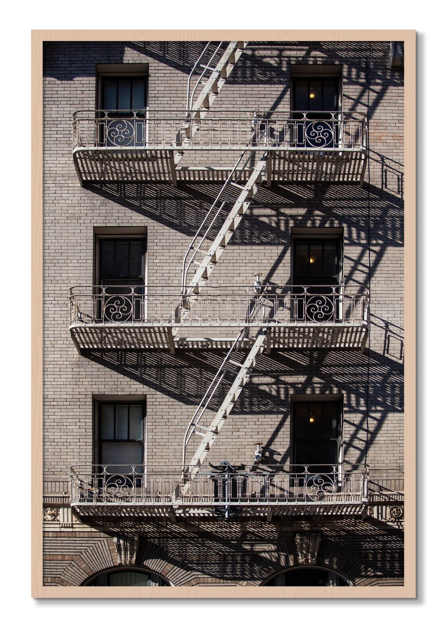Framed photograph of Escape by Dylan Ozanich, Maple frame, Full Bleed