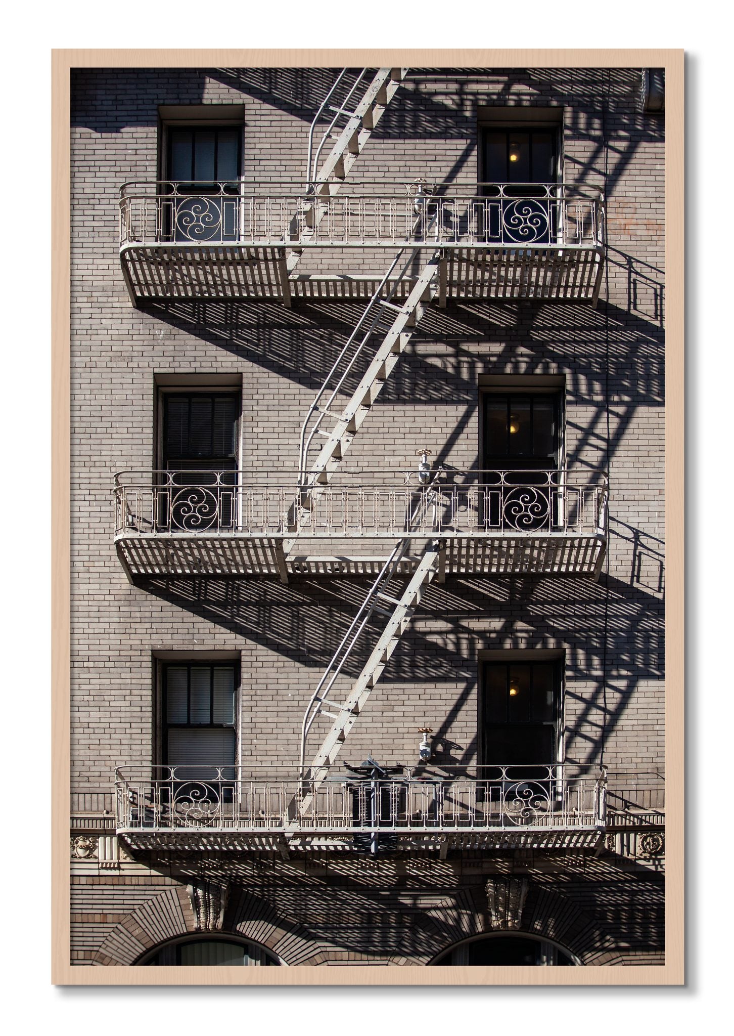 Framed photograph of Escape by Dylan Ozanich, Maple frame, Full Bleed