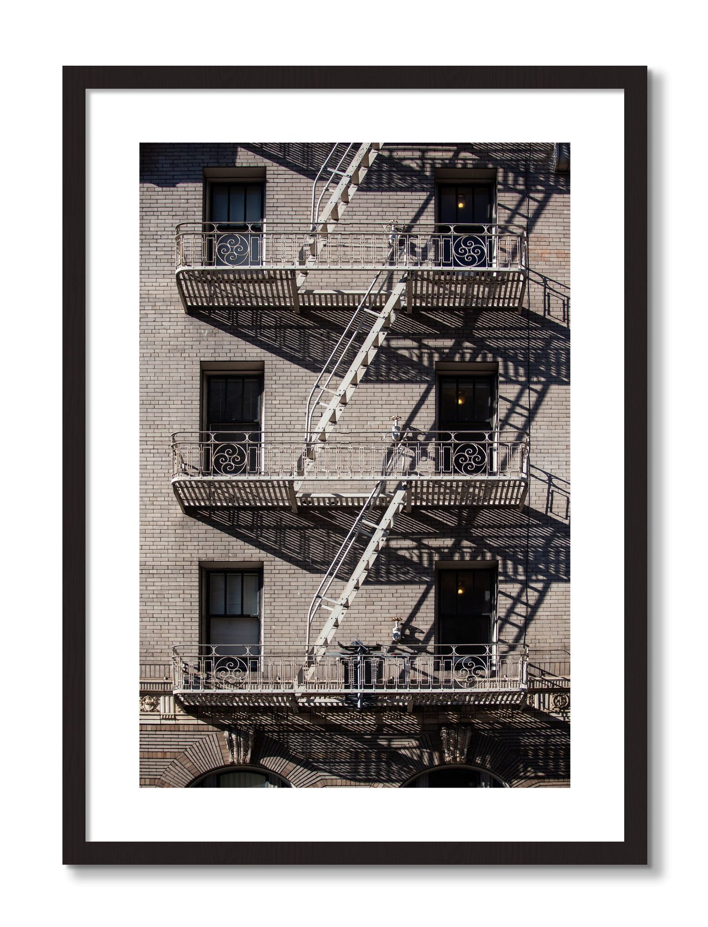 Framed photograph of Escape by Dylan Ozanich, Black frame, Borders