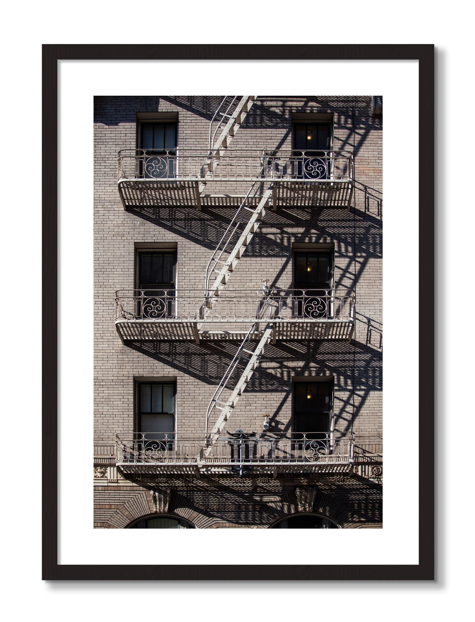 Framed photograph of Escape by Dylan Ozanich, Black frame, Borders