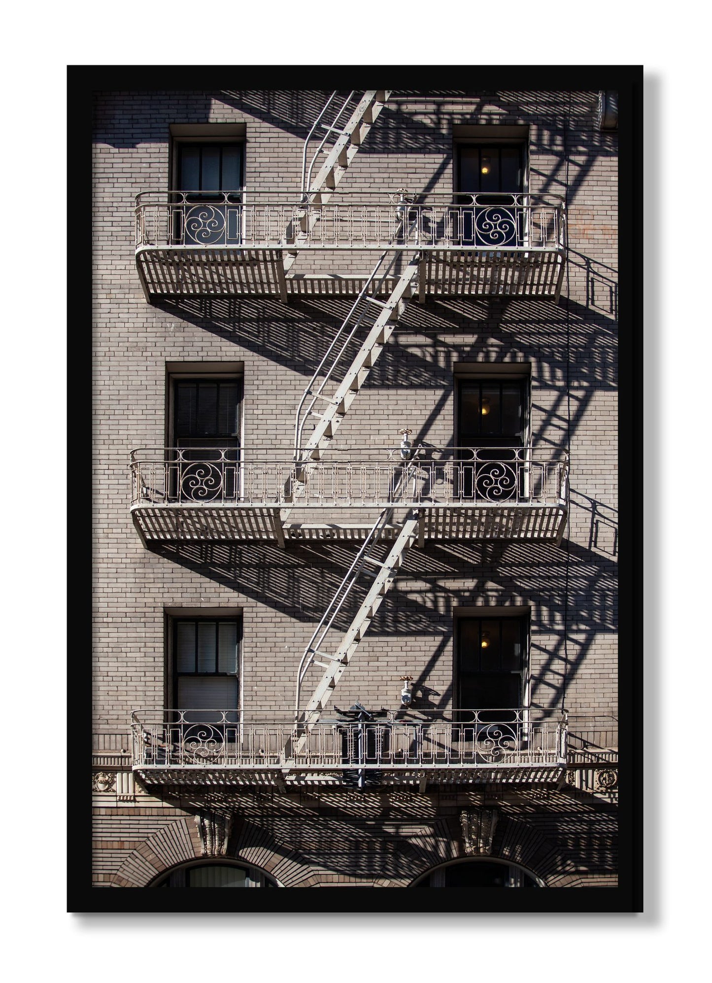 Framed photograph of Escape by Dylan Ozanich, Black frame, Full Bleed