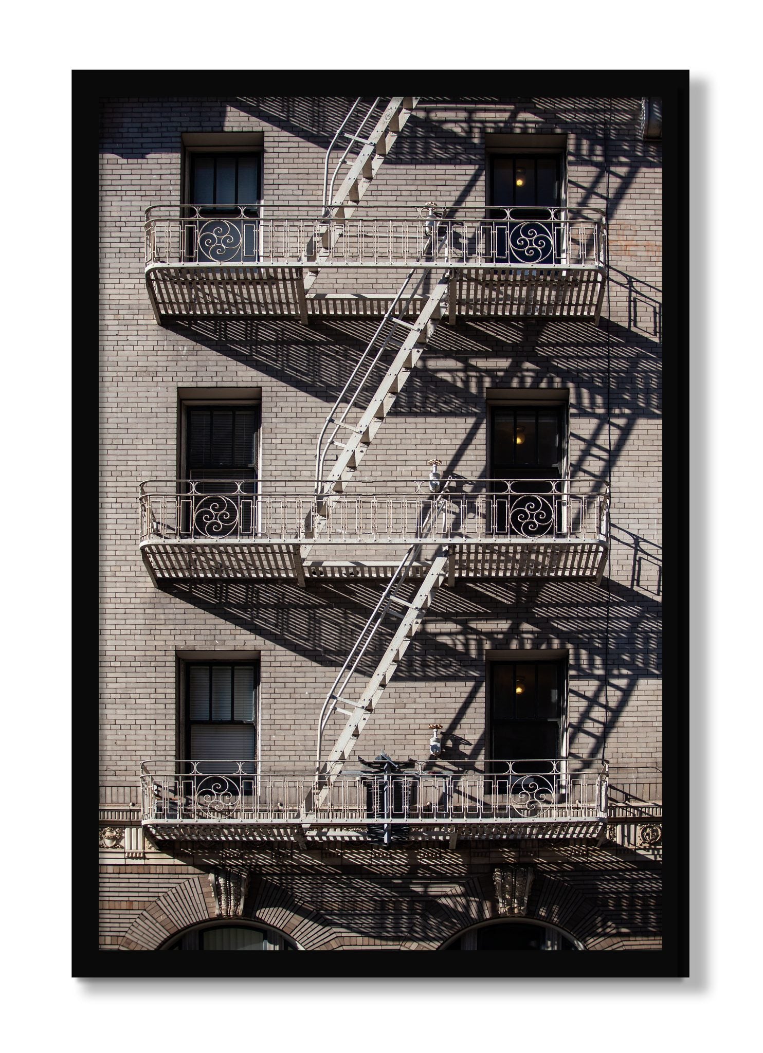 Framed photograph of Escape by Dylan Ozanich, Black frame, Full Bleed