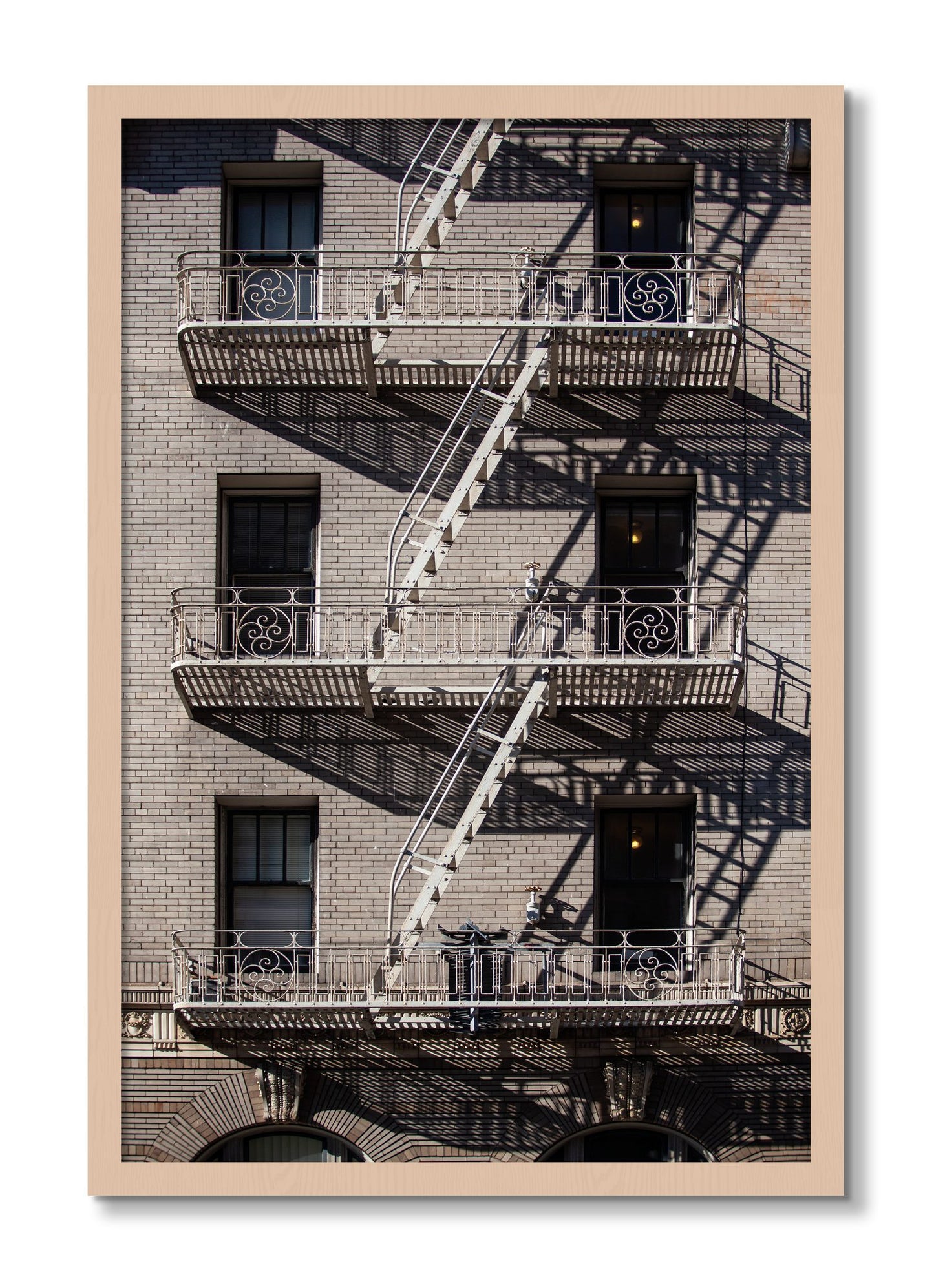 Framed photograph of Escape by Dylan Ozanich, Maple frame, Full Bleed