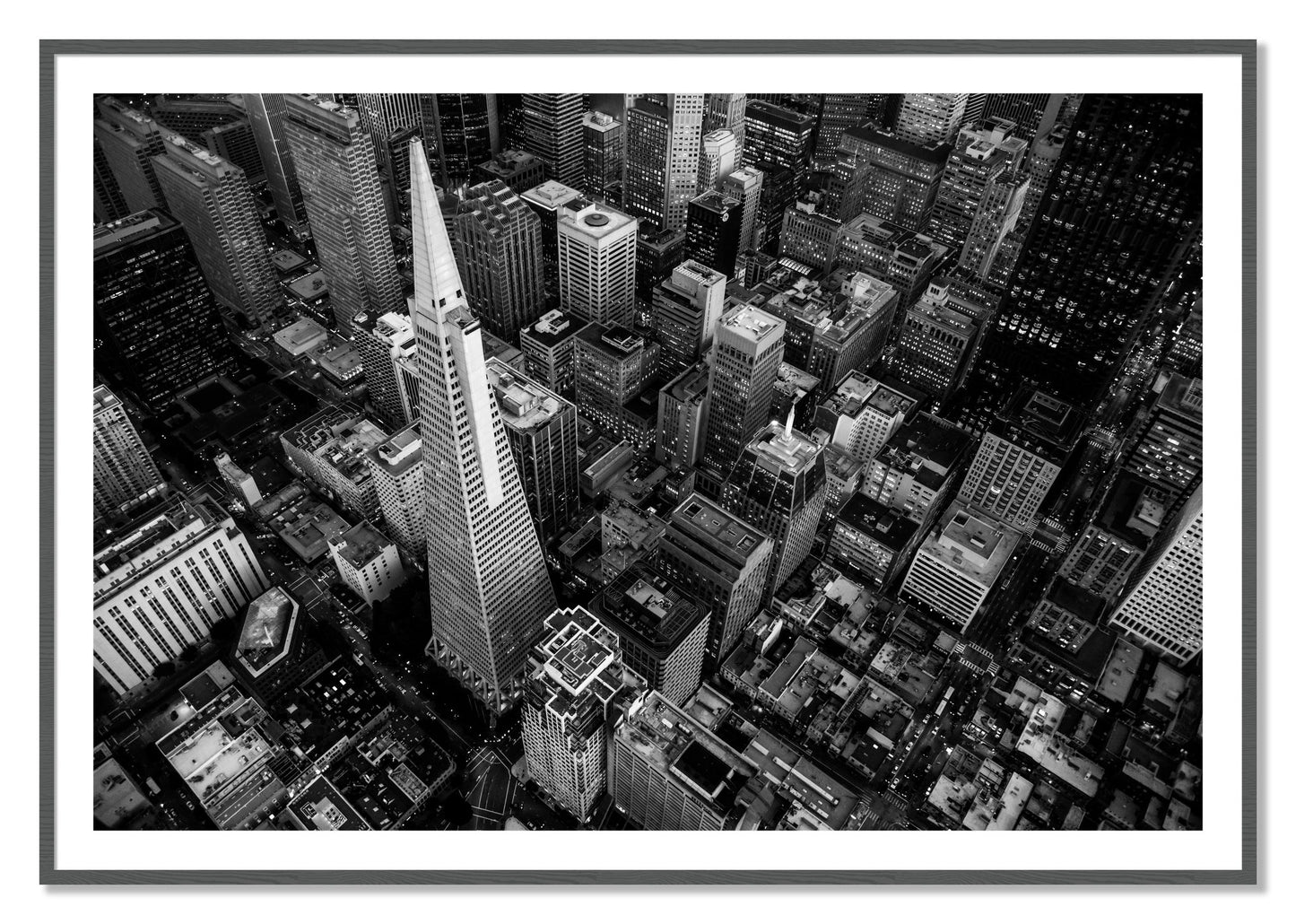Framed photograph of First Impressions by Dylan Ozanich, Grey frame, Borders
