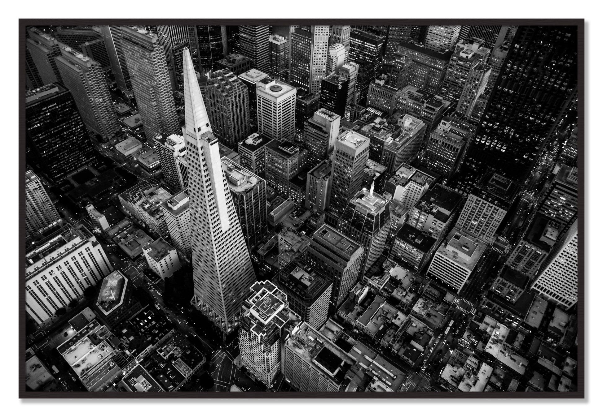 Framed photograph of First Impressions by Dylan Ozanich, Black Walnut frame, Full Bleed