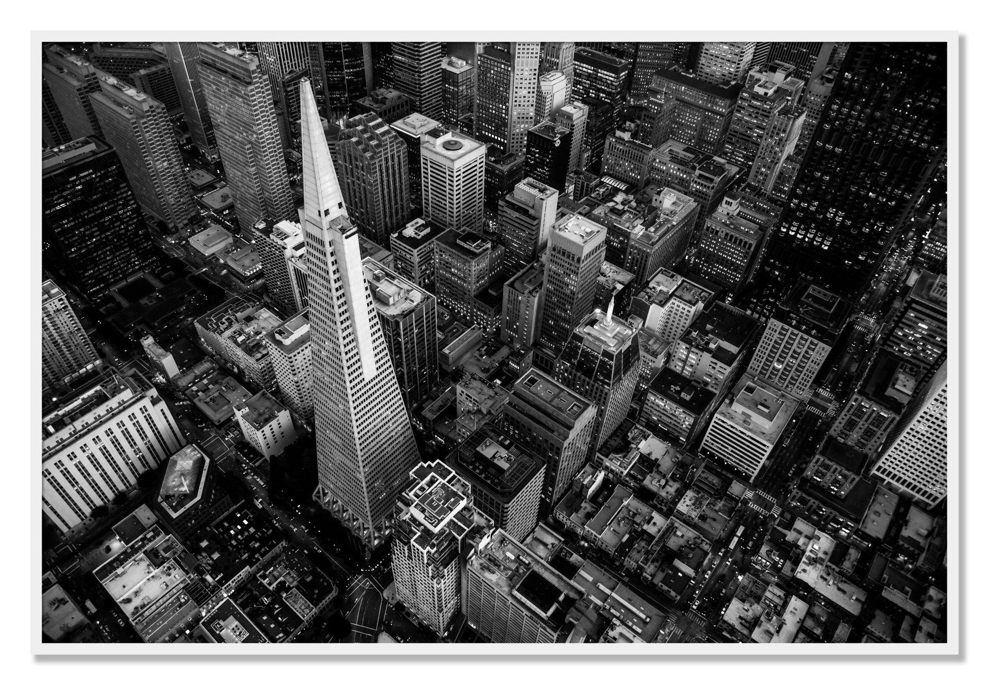 Framed photograph of First Impressions by Dylan Ozanich, White frame, Full Bleed