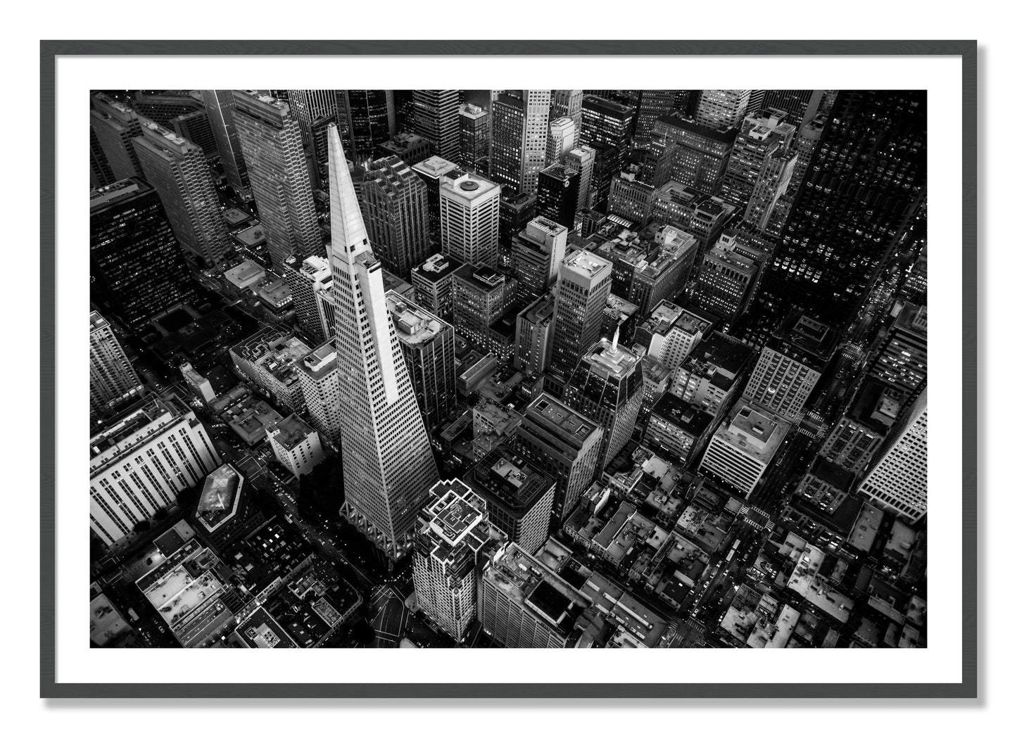 Framed photograph of First Impressions by Dylan Ozanich, Grey frame, Borders