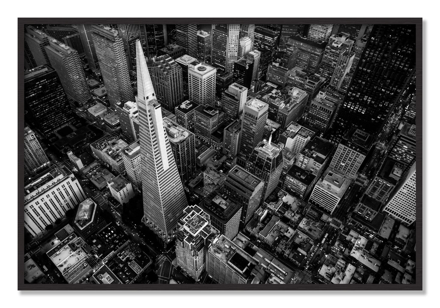 Framed photograph of First Impressions by Dylan Ozanich, Black Walnut frame, Full Bleed