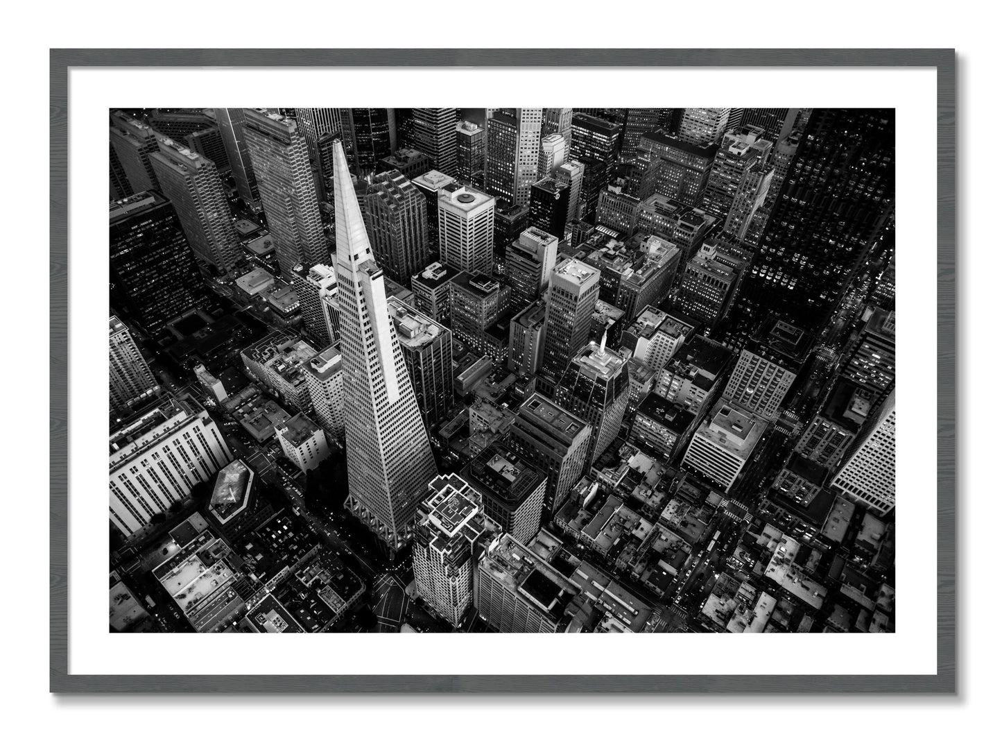 Framed photograph of First Impressions by Dylan Ozanich, Grey frame, Borders