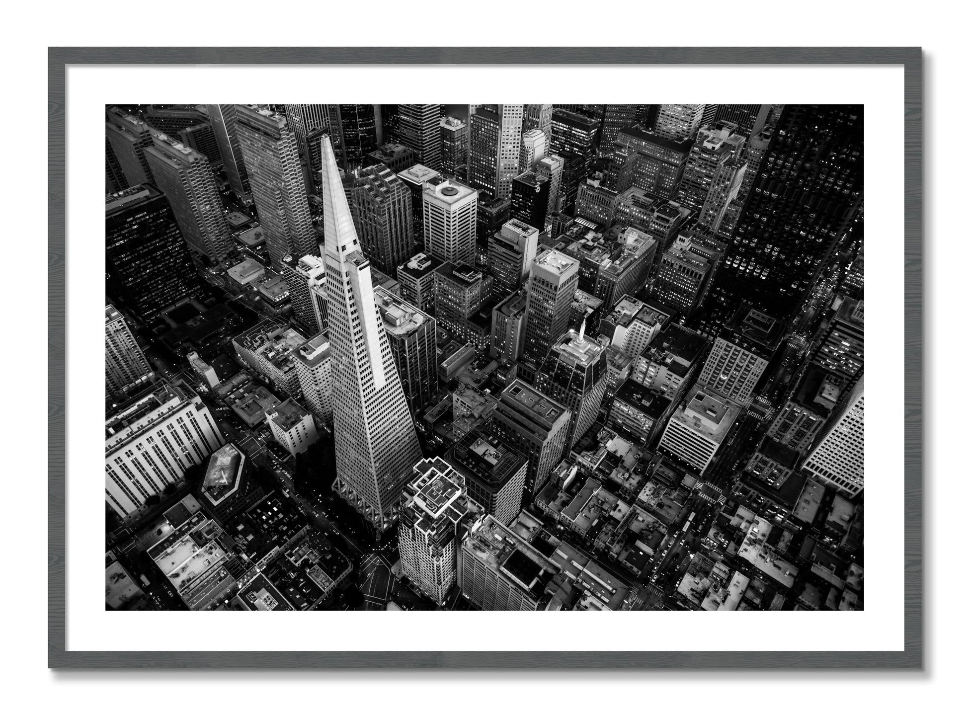 Framed photograph of First Impressions by Dylan Ozanich, Grey frame, Borders